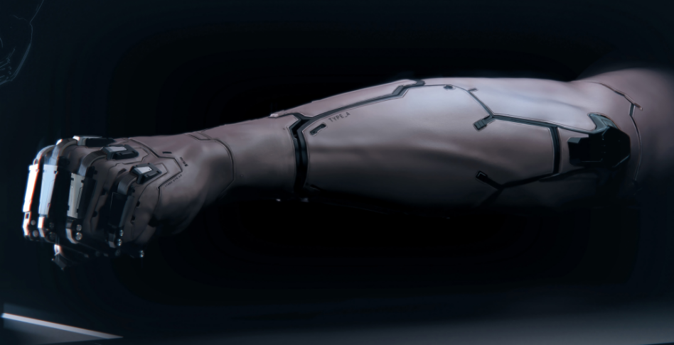 RealSkinn in combination with Cyberpunk 2077’s Gorilla Arm augmentations