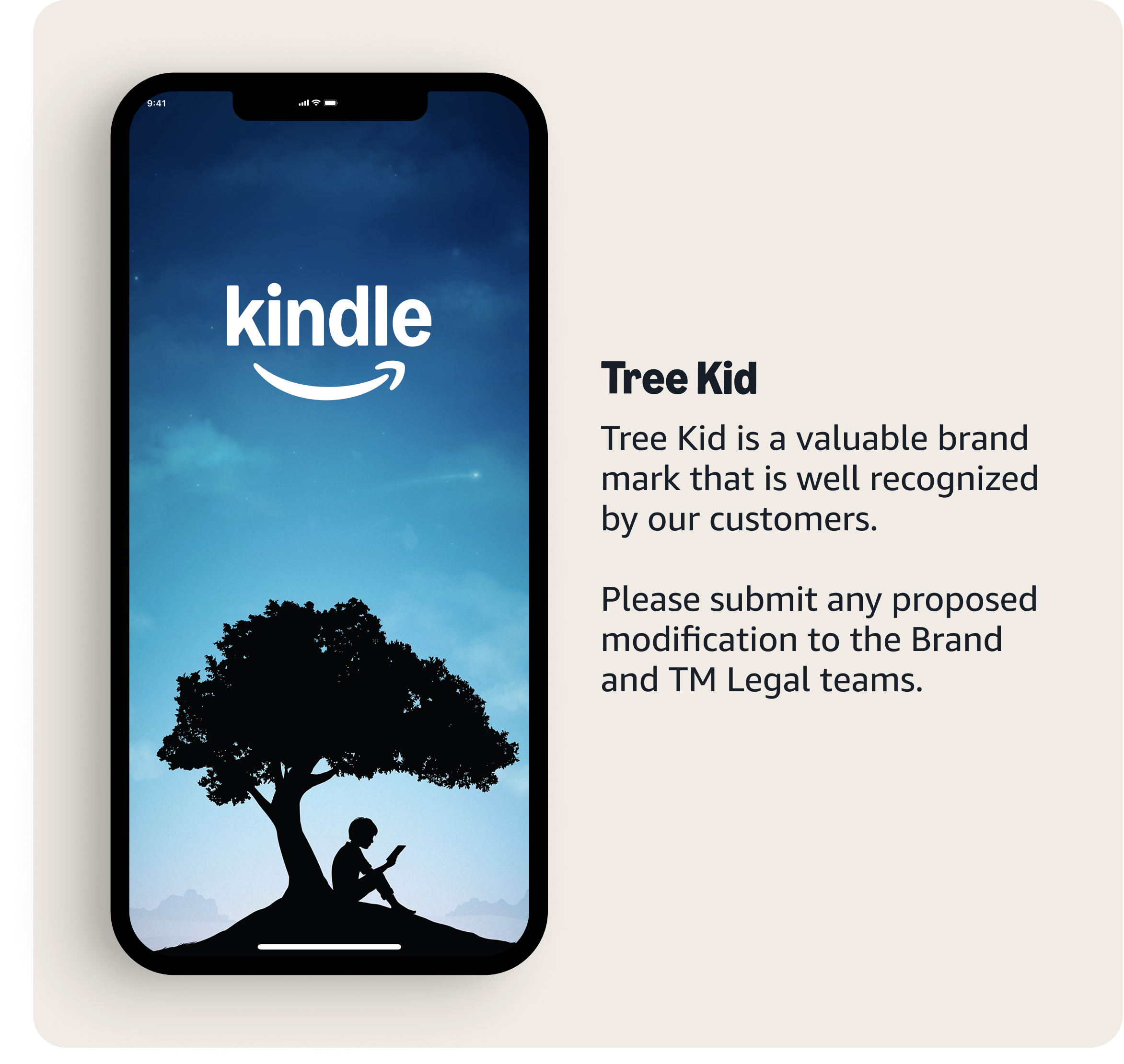 Tree kid brand assset