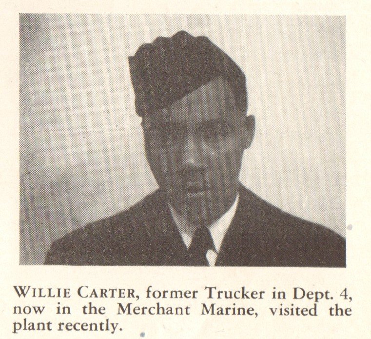 Merchant Marine Willie Carter