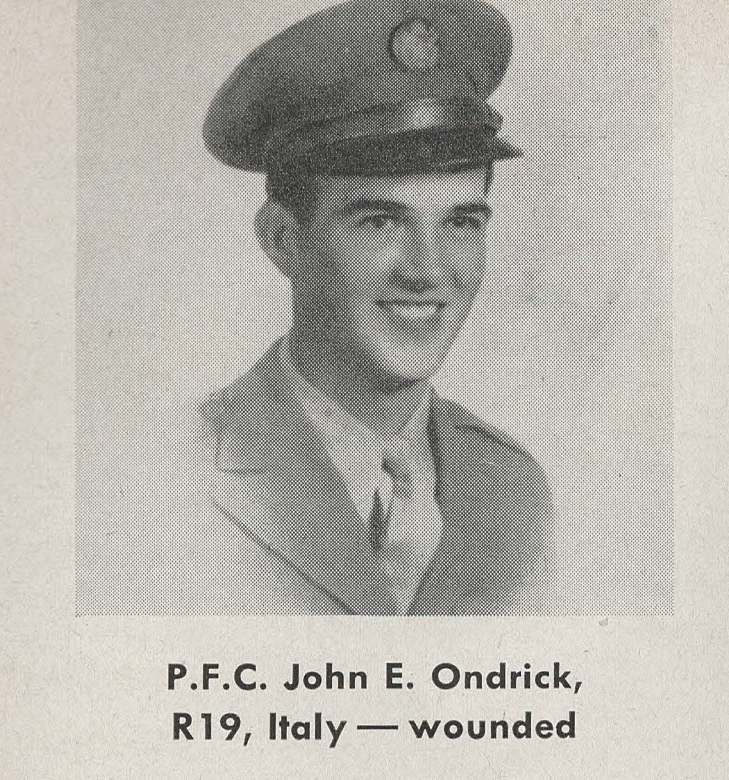 P.F.C. John E. Ondrick