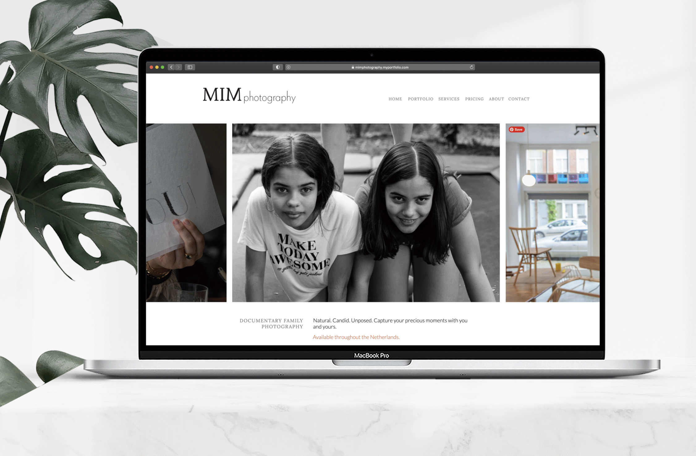 MIM Photography Branding, Web, & Mobile work.