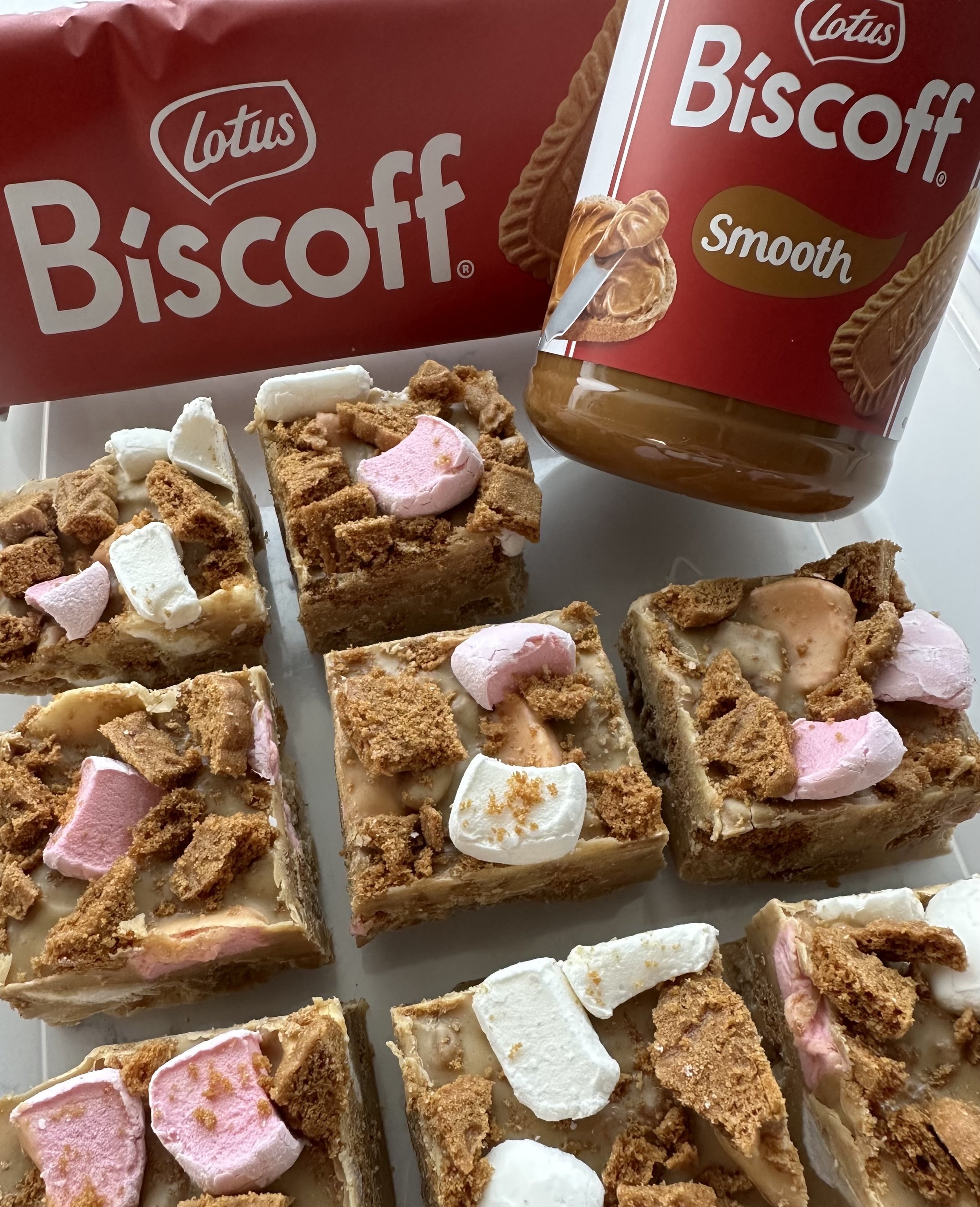 Biscoff Rocky Road