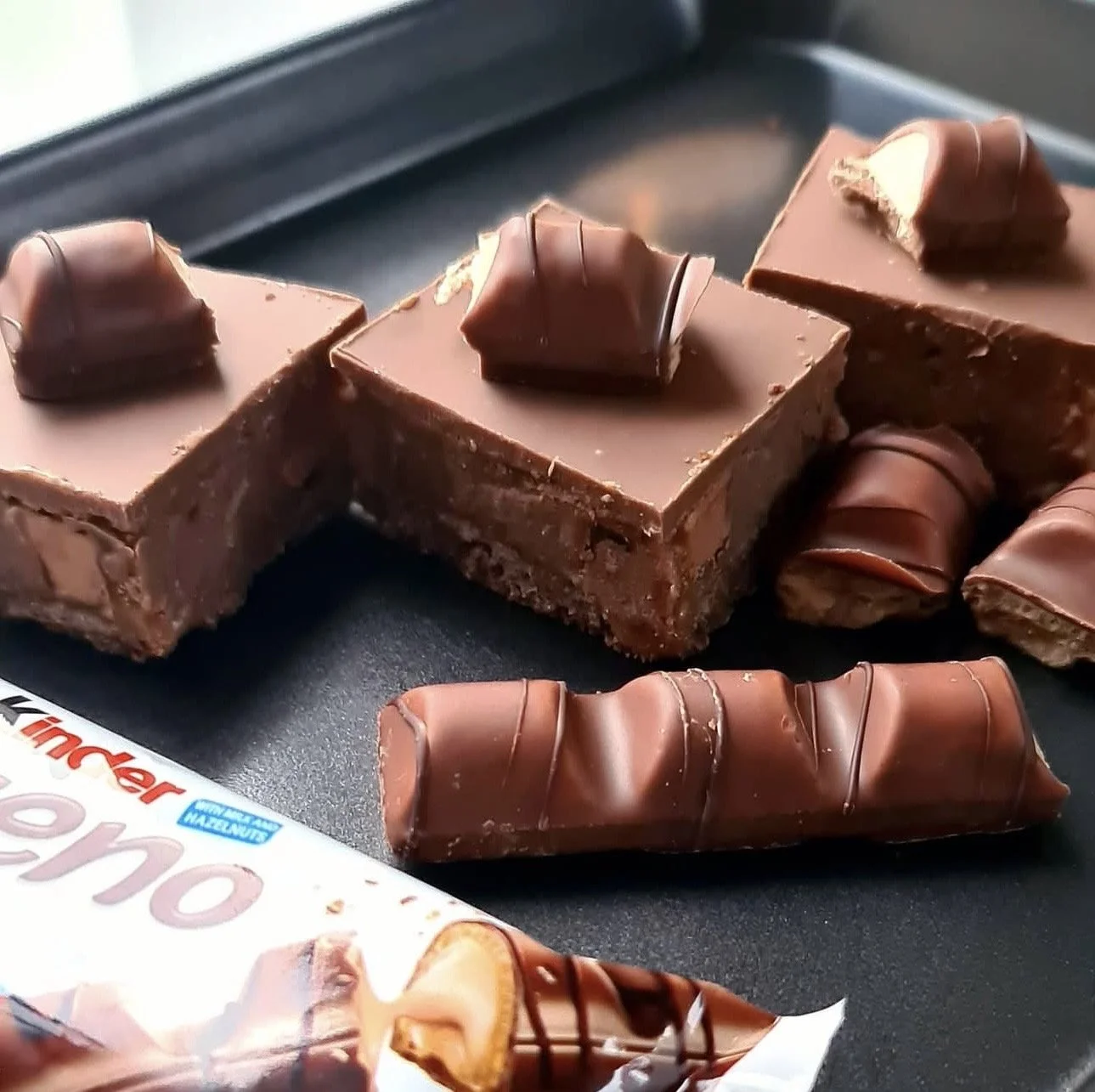 Chocolate Bueno Slice