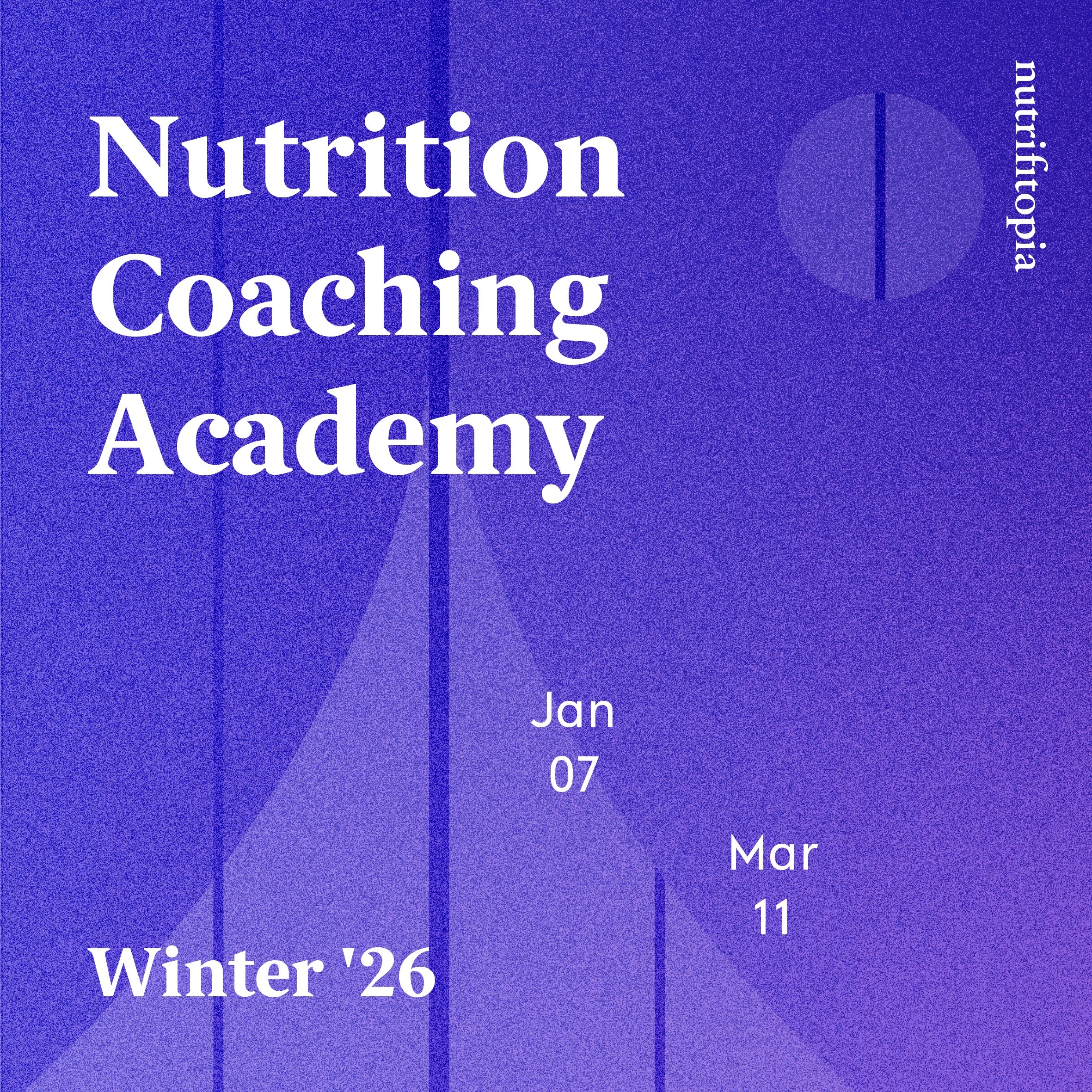Nutrition Coaching Academy