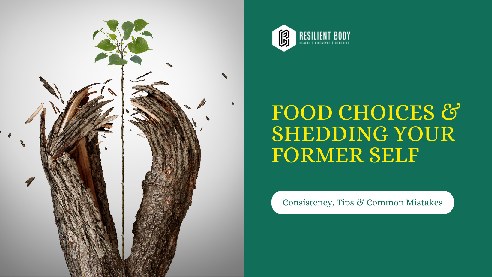 Food Choices & Shedding Your Former Self - Consistency, Tips, & Common Mistakes