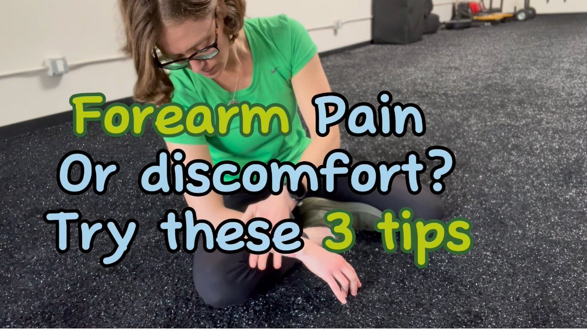 DIY Workout Recovery, Mobility and Massage - Forearm Pain or Discomfort?