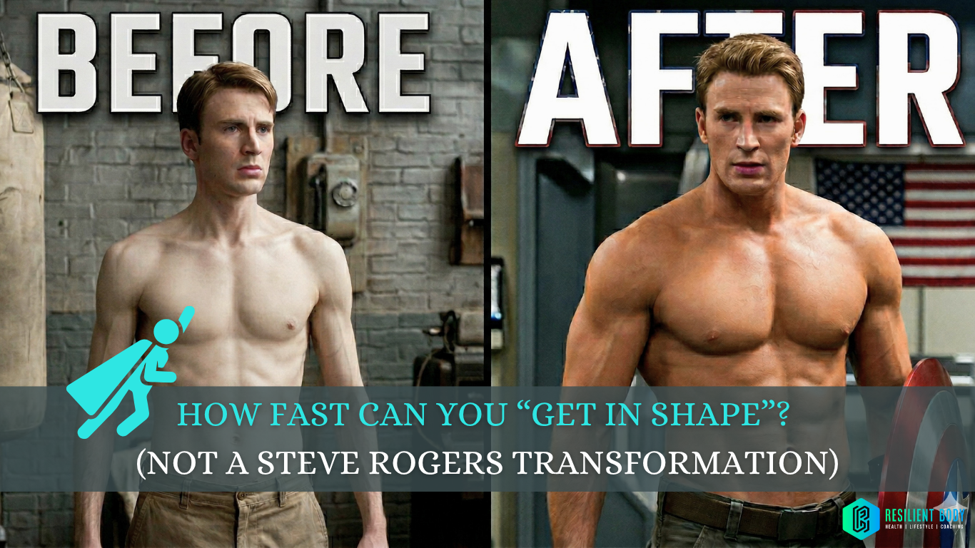 How Fast Can You “Get in Shape”? (Not a Steve Rogers Transformation)