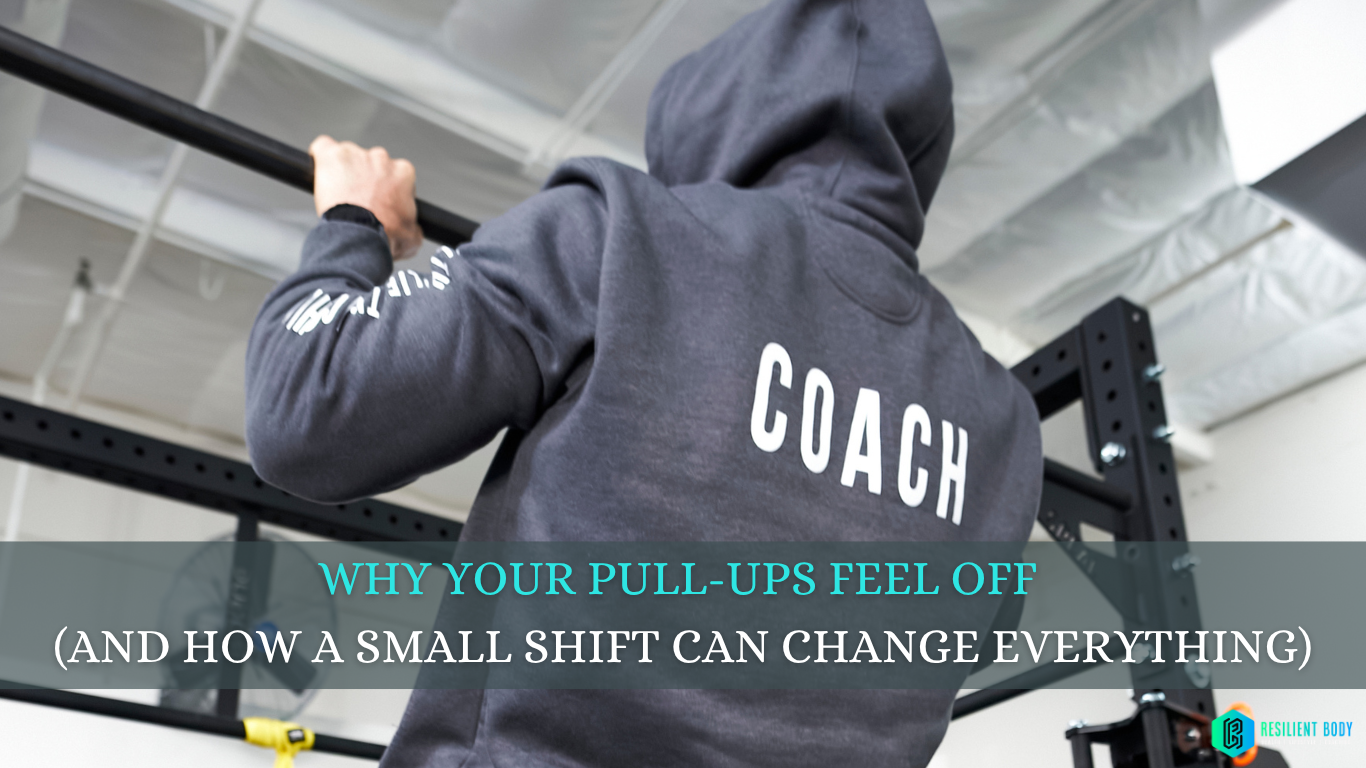 Why Your Pull-Ups Feel Off (And How a Small Shift Can Change Everything)
