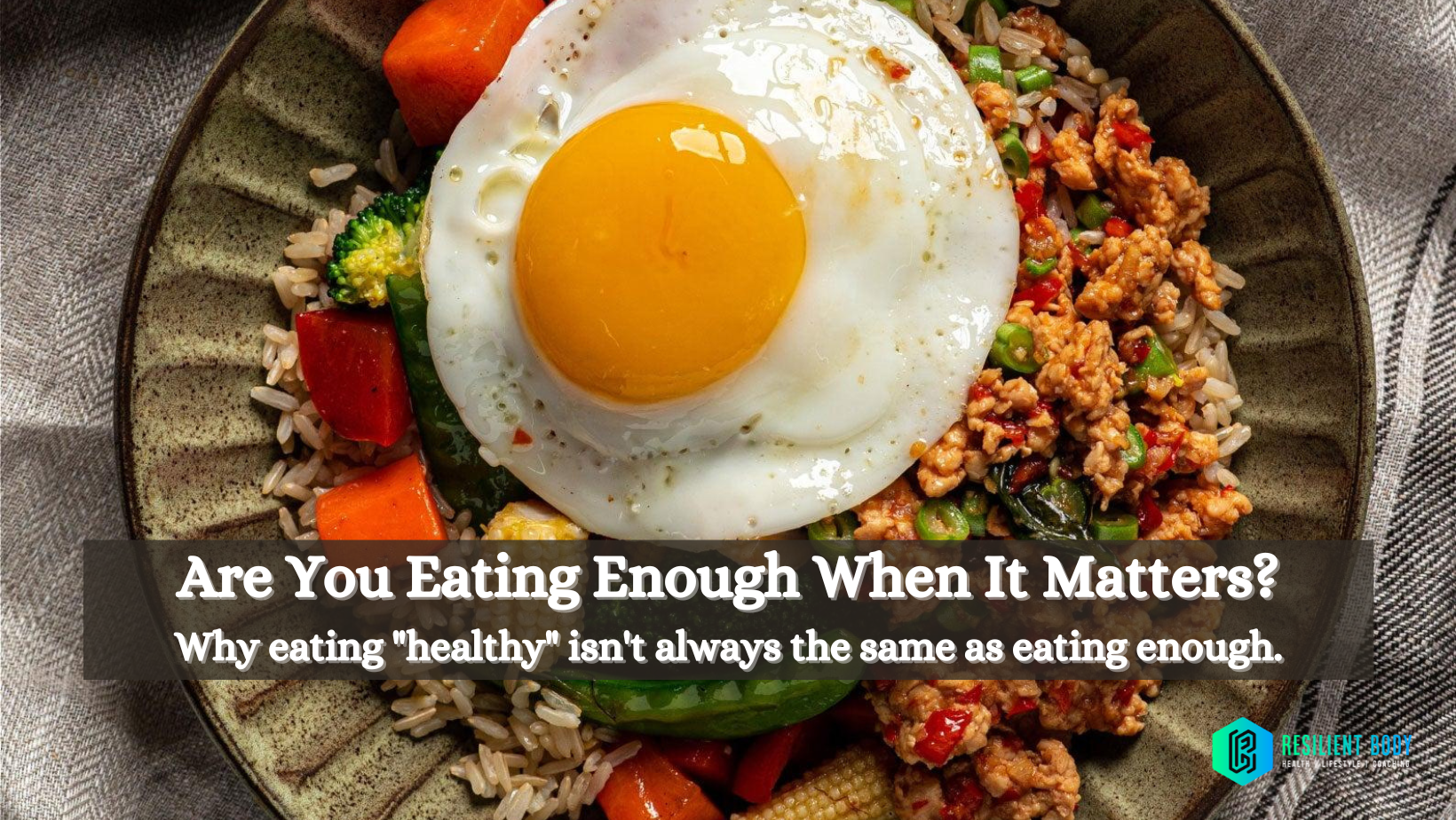 Are You Eating Enough When It Matters?