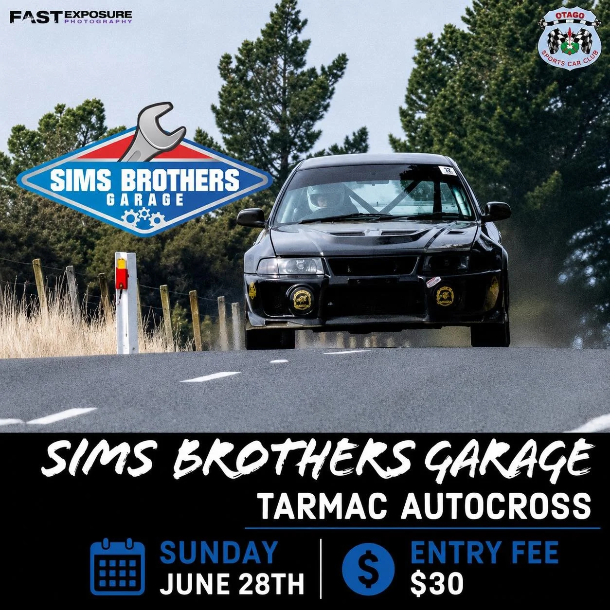 Sims Brothers Garage Tarmac Autocross Stedman Rd