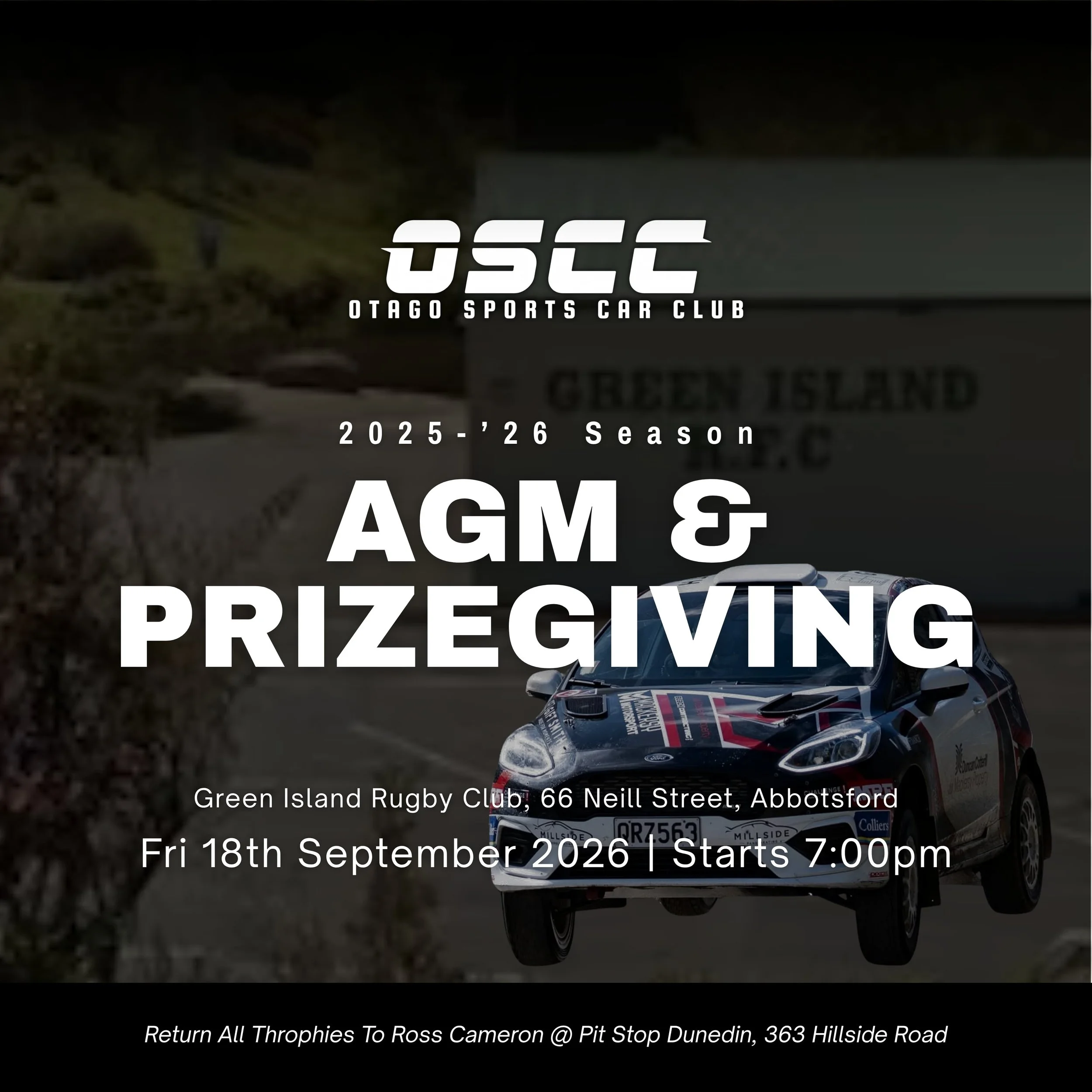 OSCC AGM & Prizegiving + Social Event | 2025-'26 Season