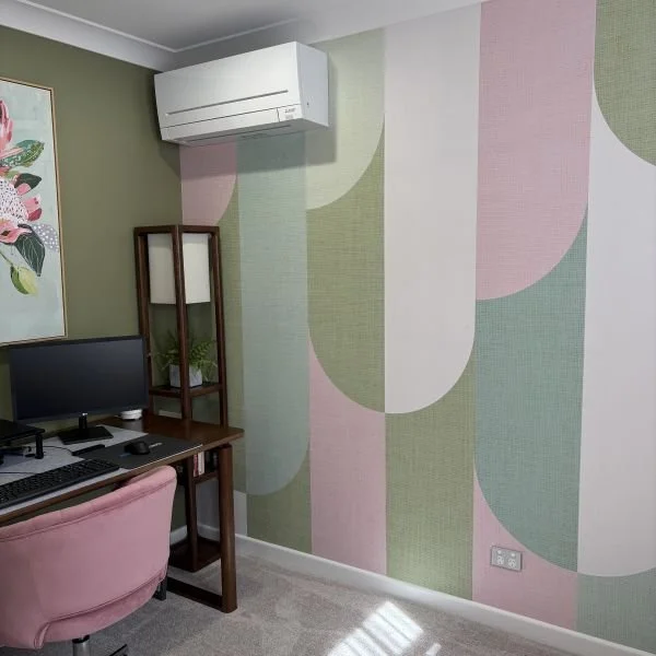 Colourful internal repaint, Wakerley