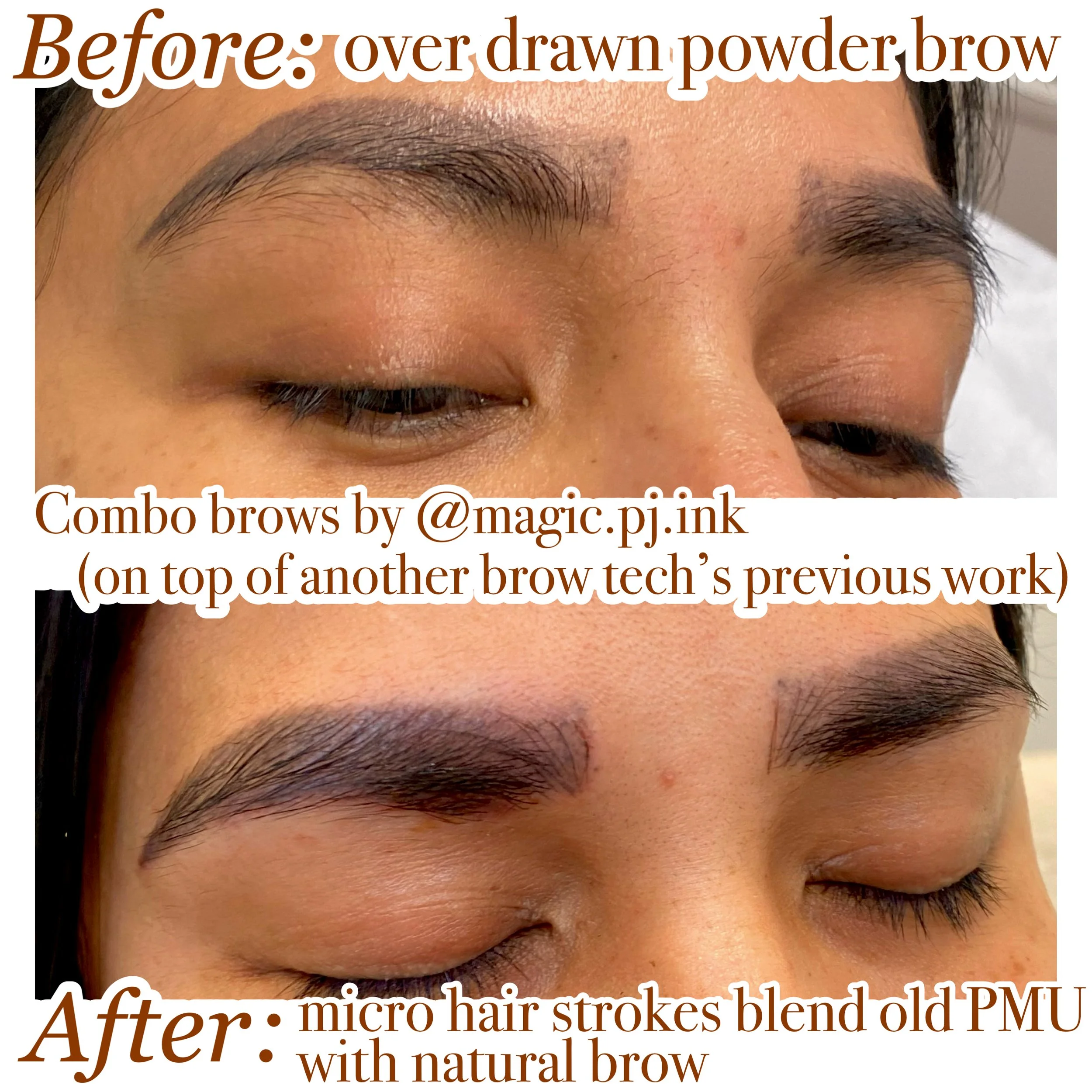 Can PMU Brows Be Corrected? Your Artist at Magic PJ’s is Works Wonders!