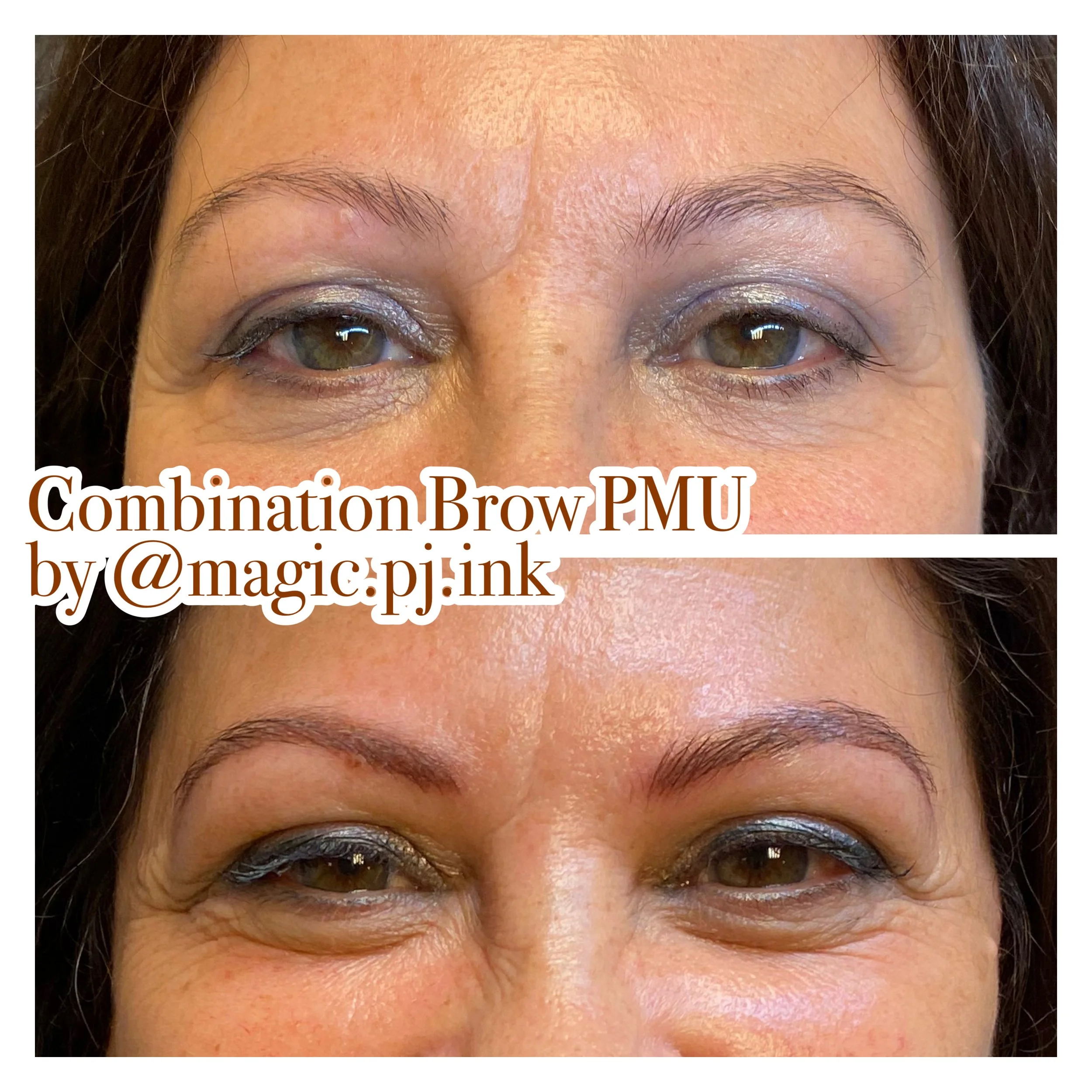 Combination brow PMU in Utrecht