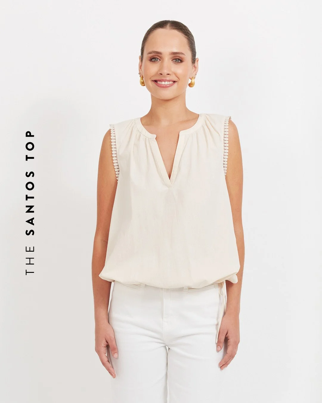 Ready for any mood, any day: The Santos Top by @thehavenco combines soft cotton, lace details and a versatile drawstring hem.⁠
⁠
⁠
_____________________________⁠
⁠
🌟For general enquiries, get in touch with us. Please contact us on (02) 9667 1991. We