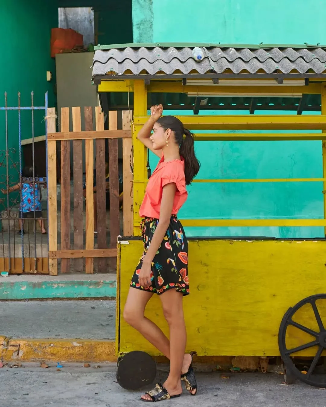 An everyday short with a playful twist! The Cabana Short from @thehavenco is designed in a flattering A-line shape that offers comfortable coverage and an above-the-knee length for warm-weather wear. 

_____________________________⁠
⁠
🌟For general e