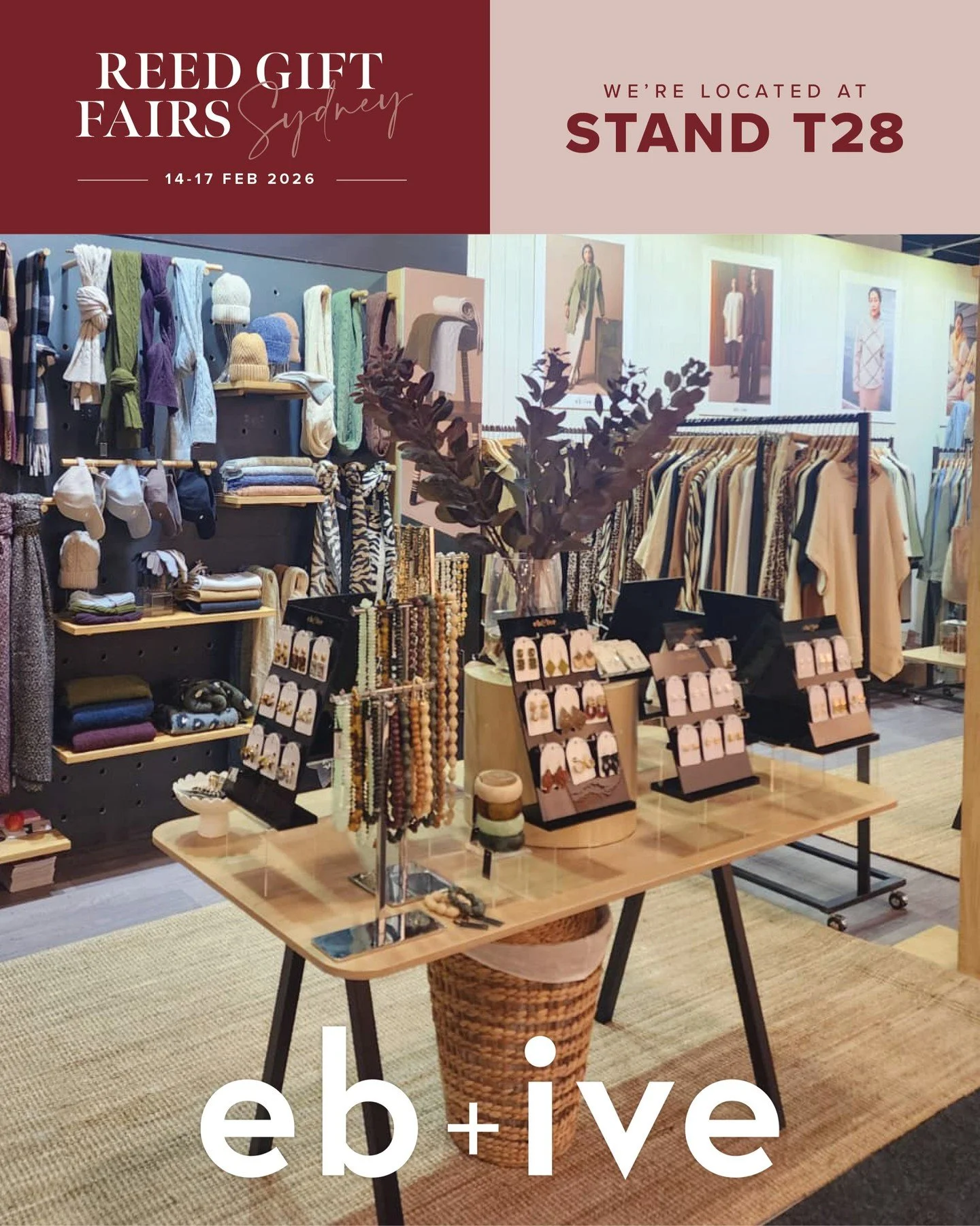 👉Swipe to see the eb&amp;ive highlights and come visit us at Stand T28 at @reedgiftfairs Sydney. 

You wouldn&rsquo;t want to miss this!