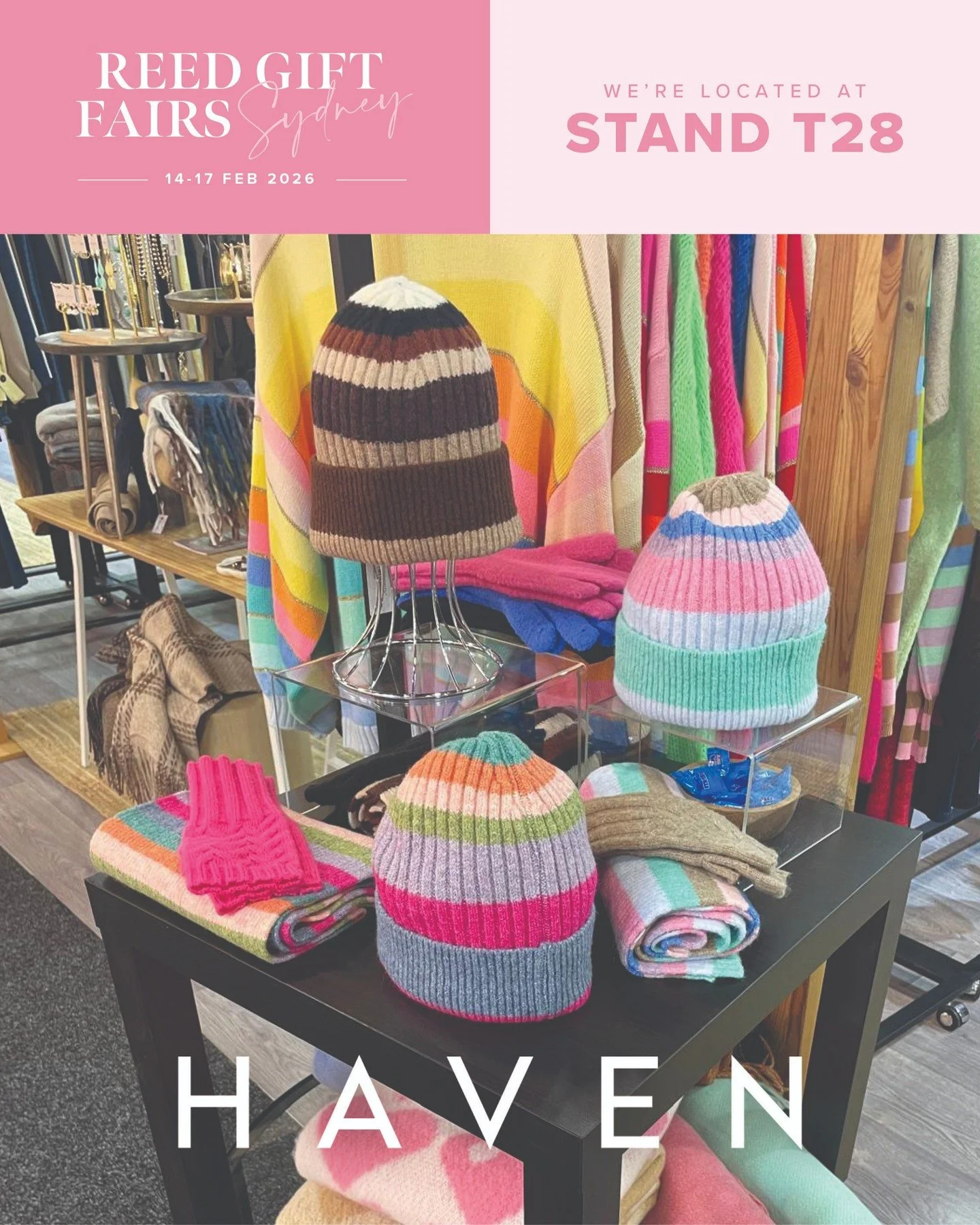 👉Swipe to see the HAVEN highlights and come visit us at Stand T28 at @reedgiftfairs Sydney.

Final days left.