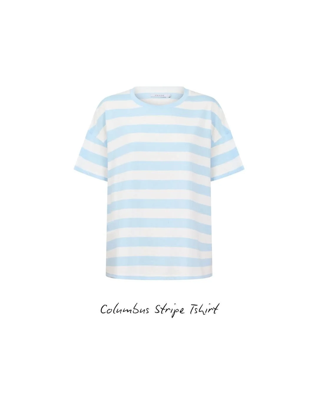 A fresh take on a classic tee. The Columbus Stripe Tshirt from @thehavenco features a relaxed shape with contrast stripe detailing that feels sporty and easy.

⁠
_____________________________⁠
⁠
🌟For general enquiries, get in touch with us. Please c