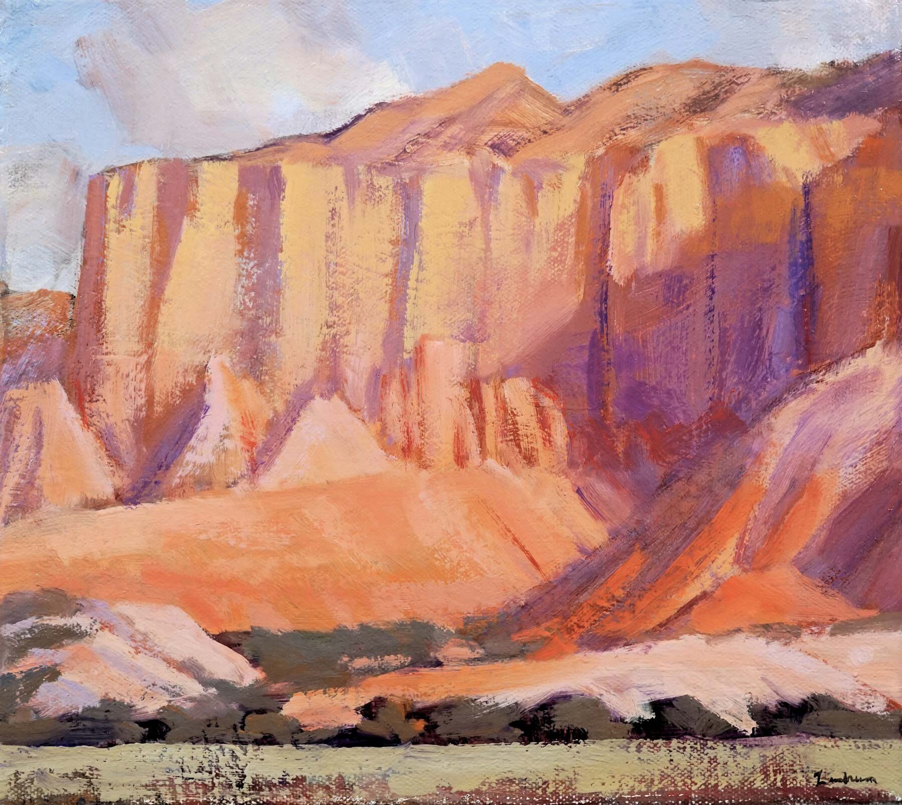 Early Light at Ghost Ranch