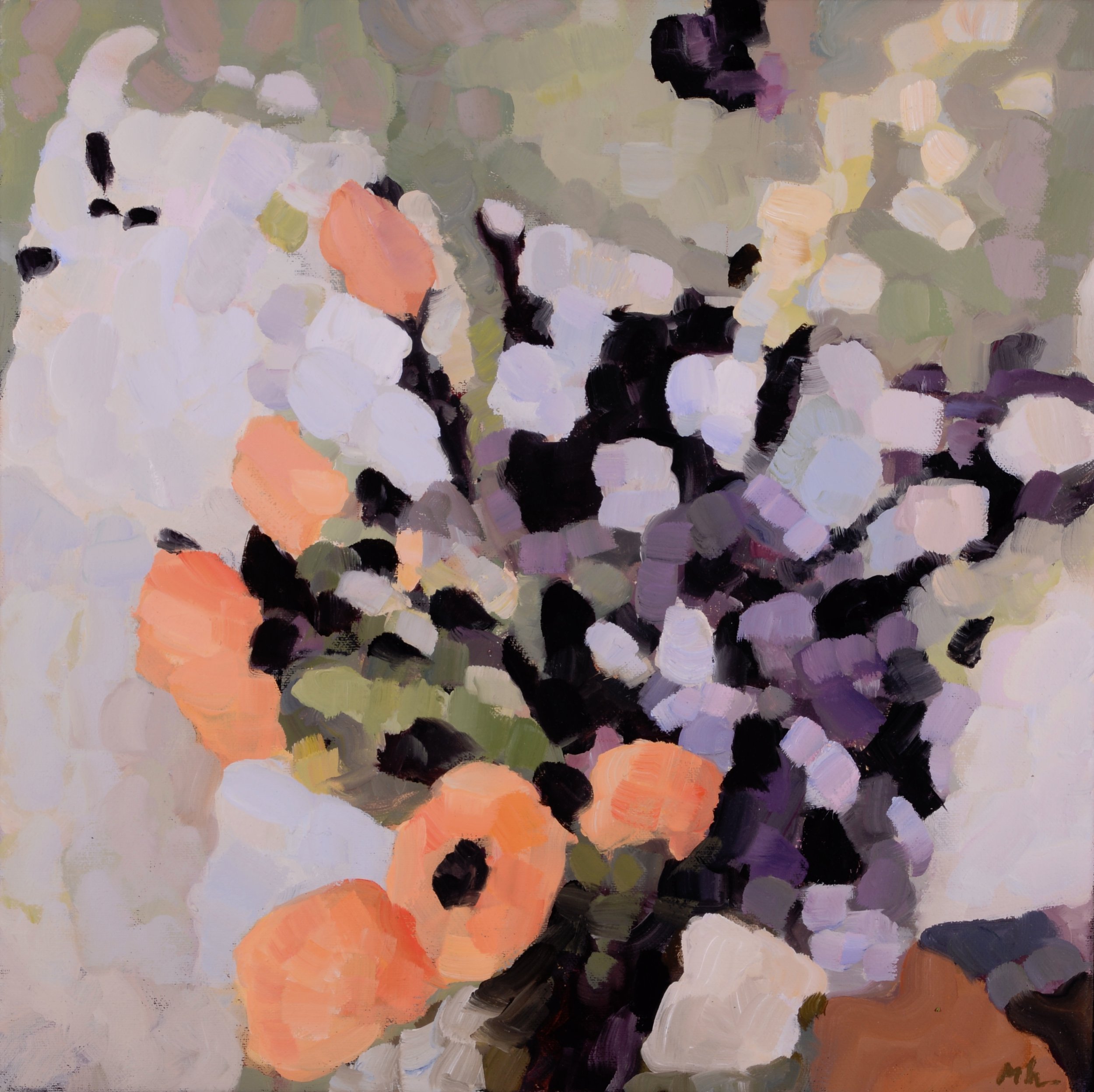 Cottage Flowers VI, oil_canvas, 14x14, $1800.jpg