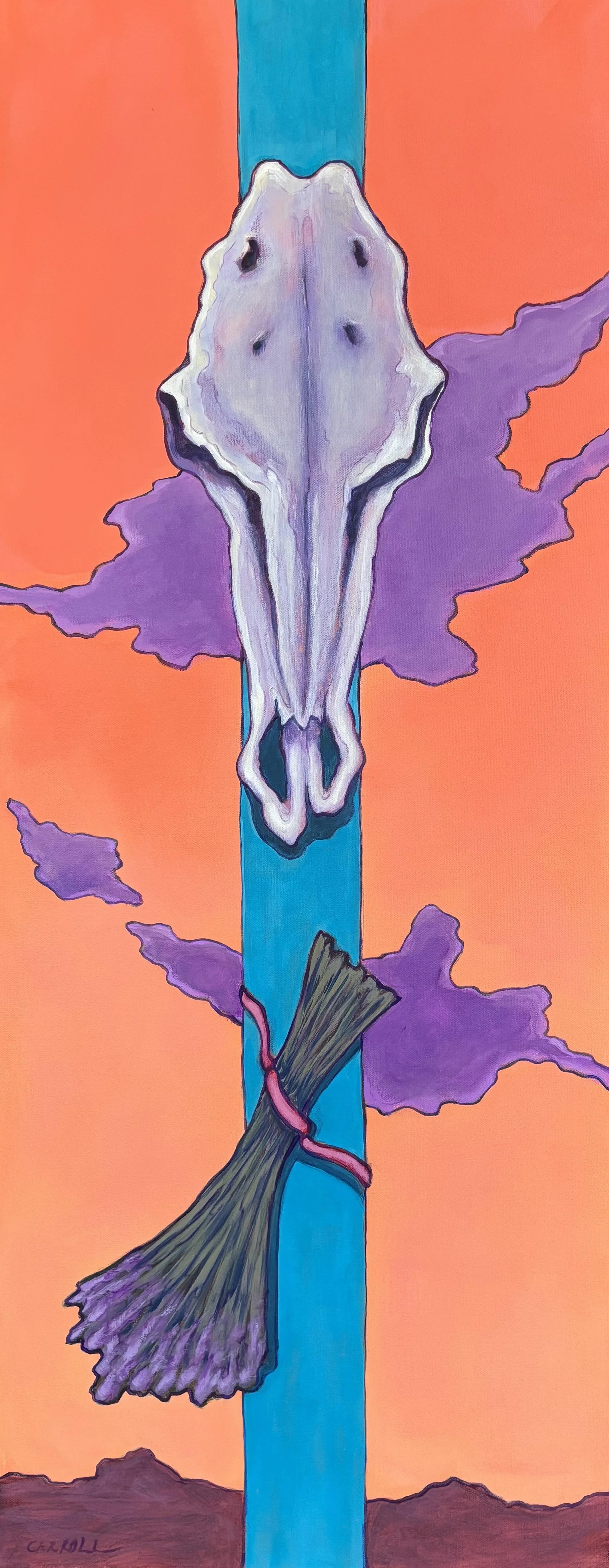 When in Rome - Acrylic, 40” x 16%22.jpg