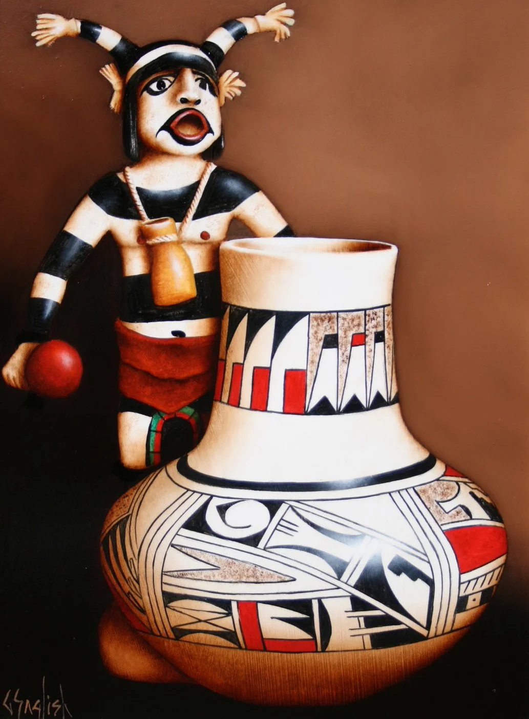 Greg English / Hopi Clown