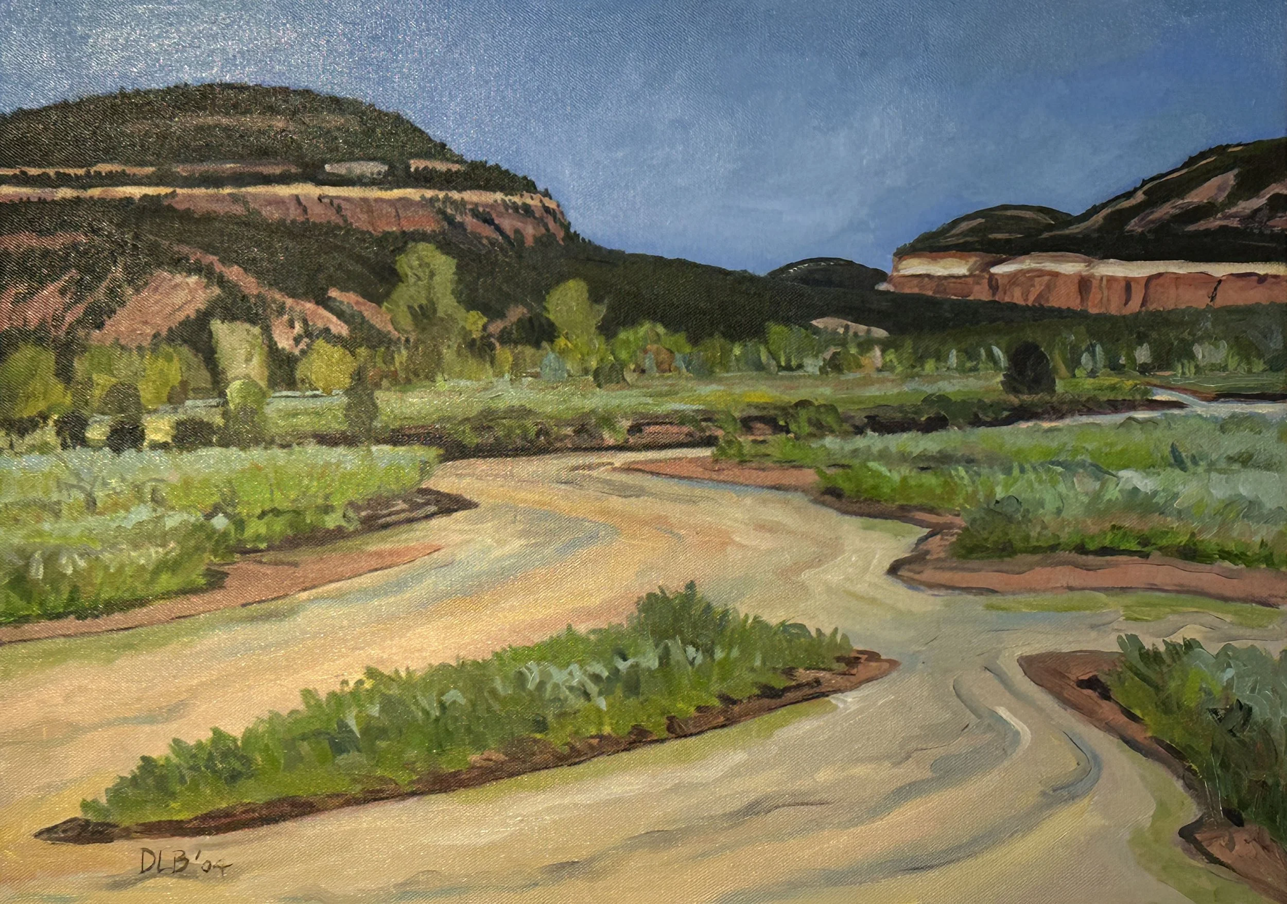 David Loren Bass / Island in the Chama River