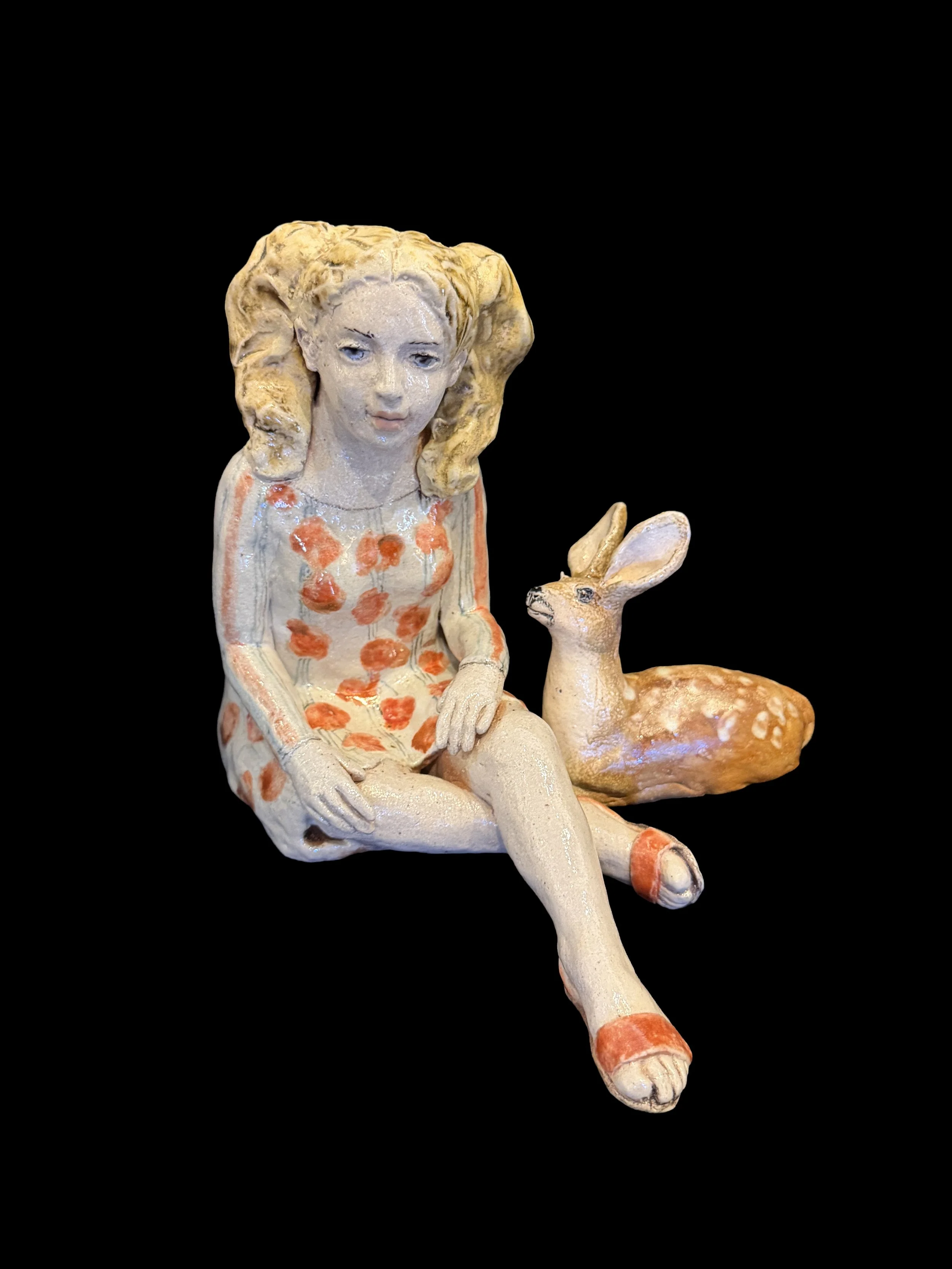 Caroline Douglas / Girl and Deer
