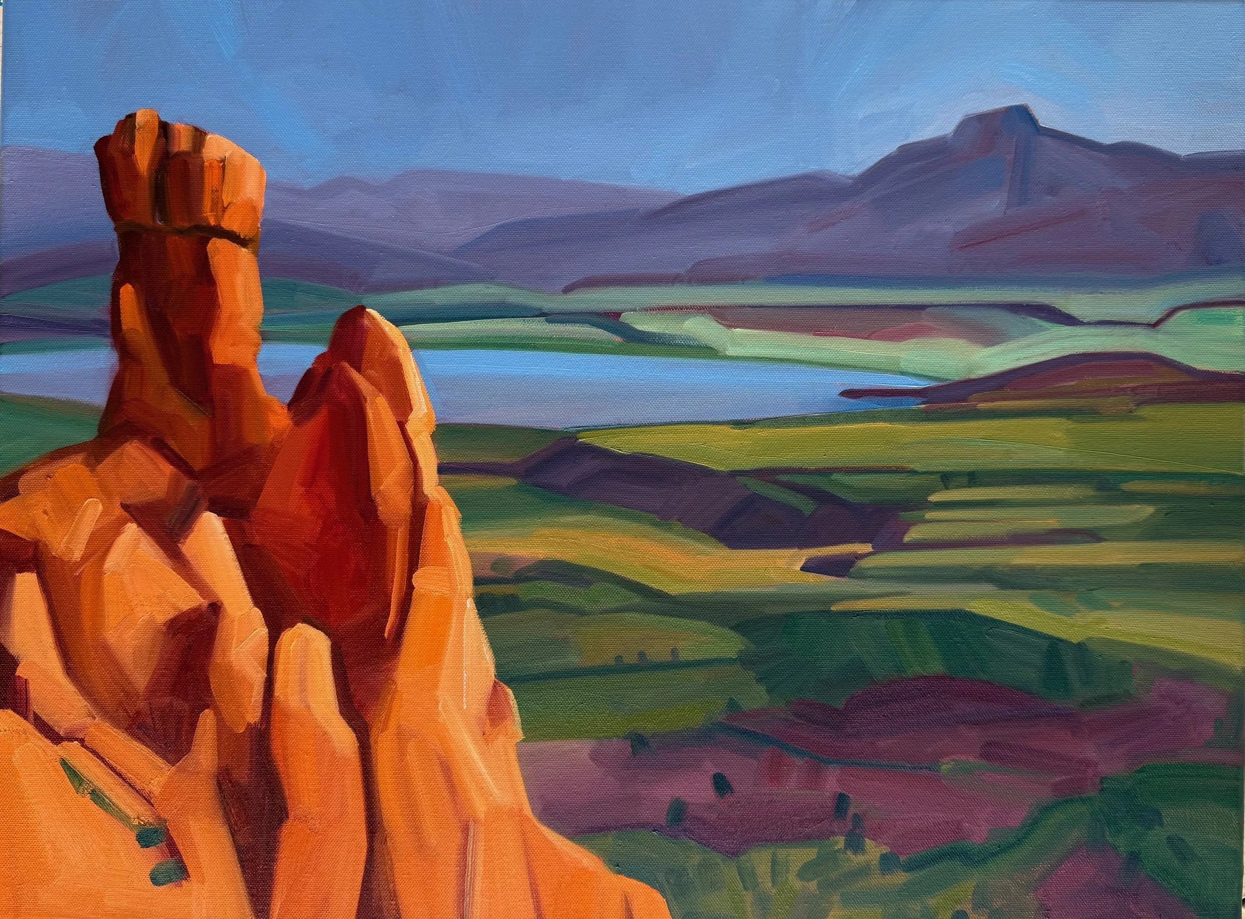 Alice Webb / Hazy Day in Abiquiu