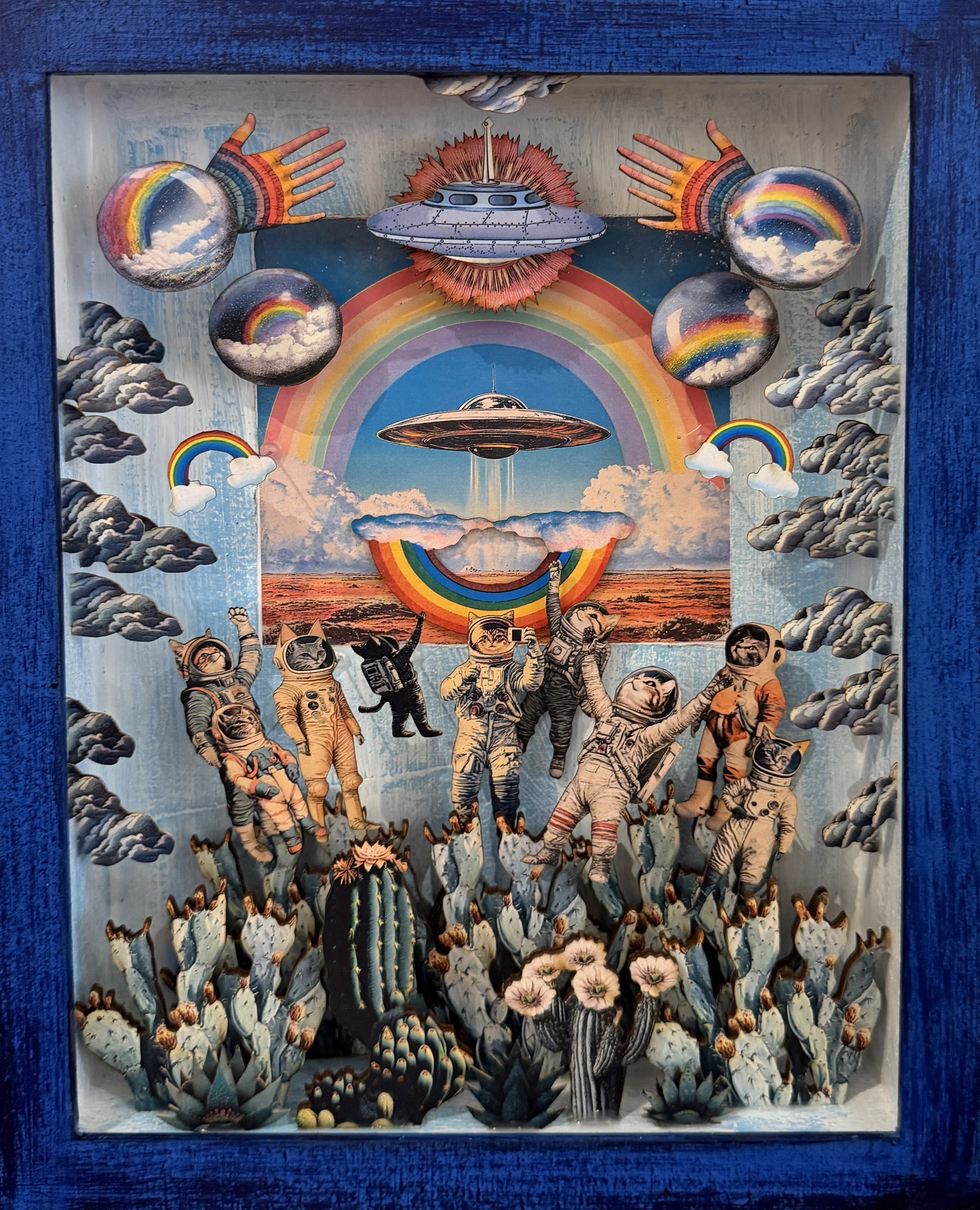 Scott Lyon / Rainbow Space Kitties