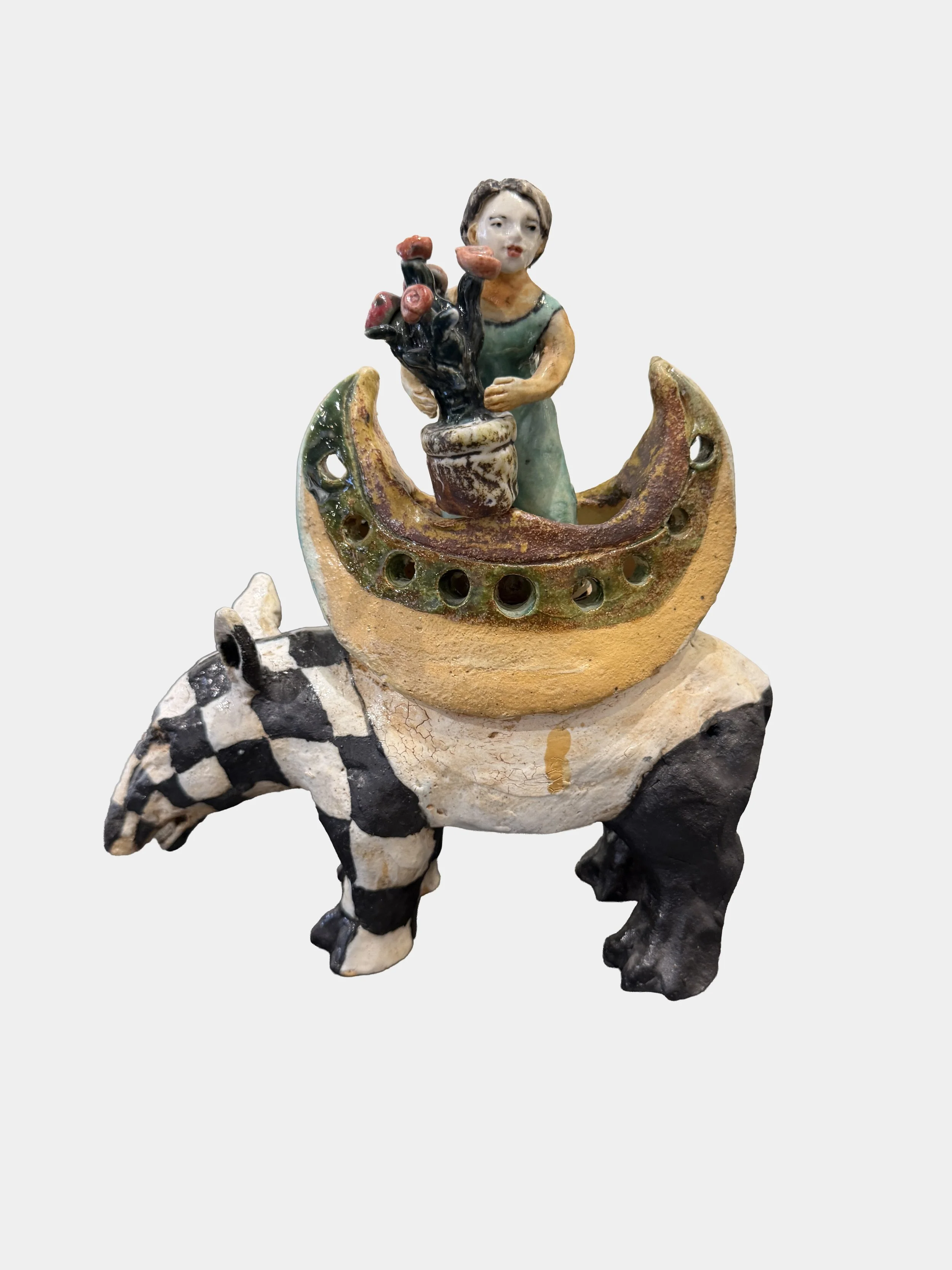 Caroline Douglas / Checkered friend with Boat