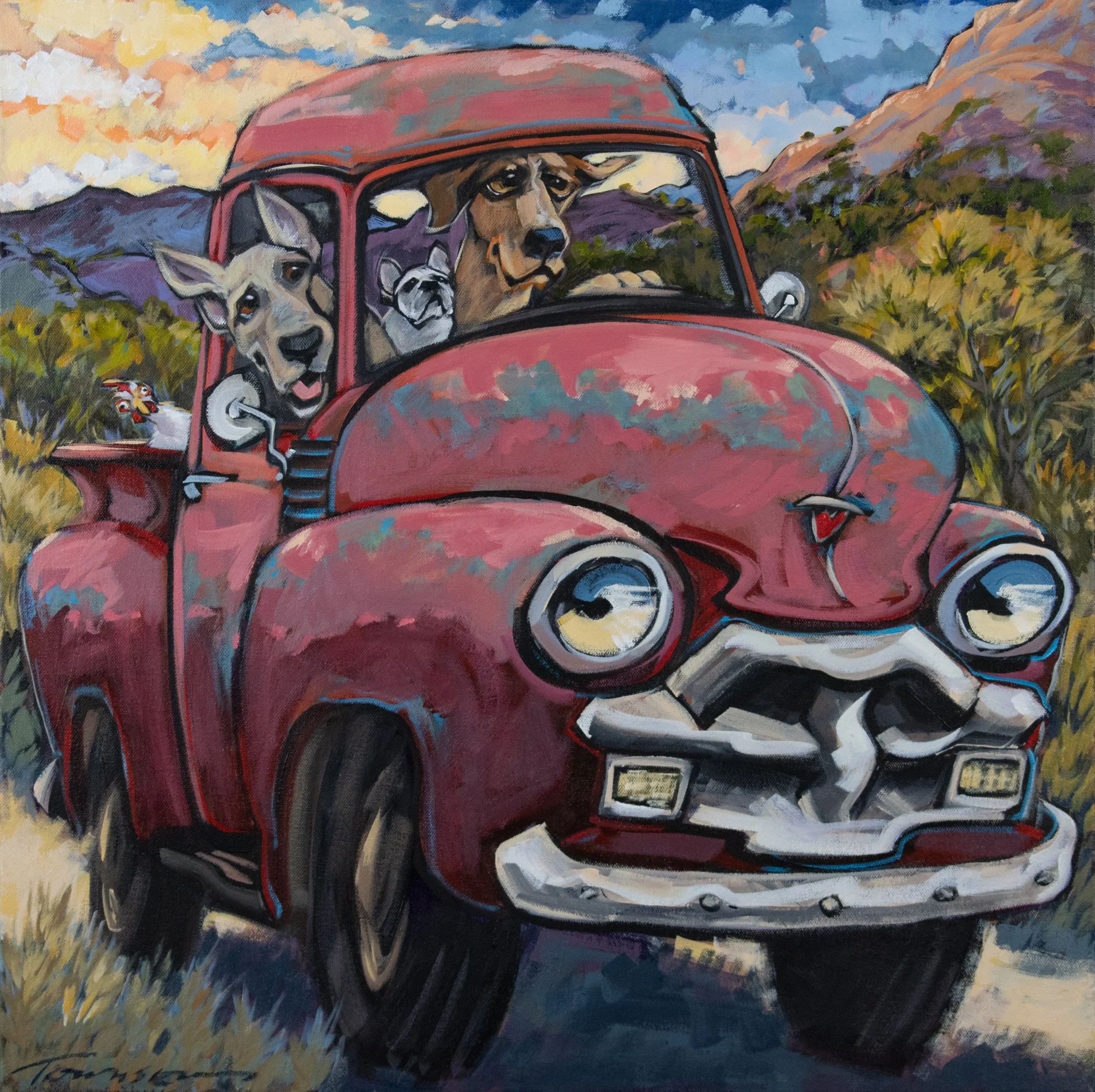 Connie Townsend / Hen Interrupted