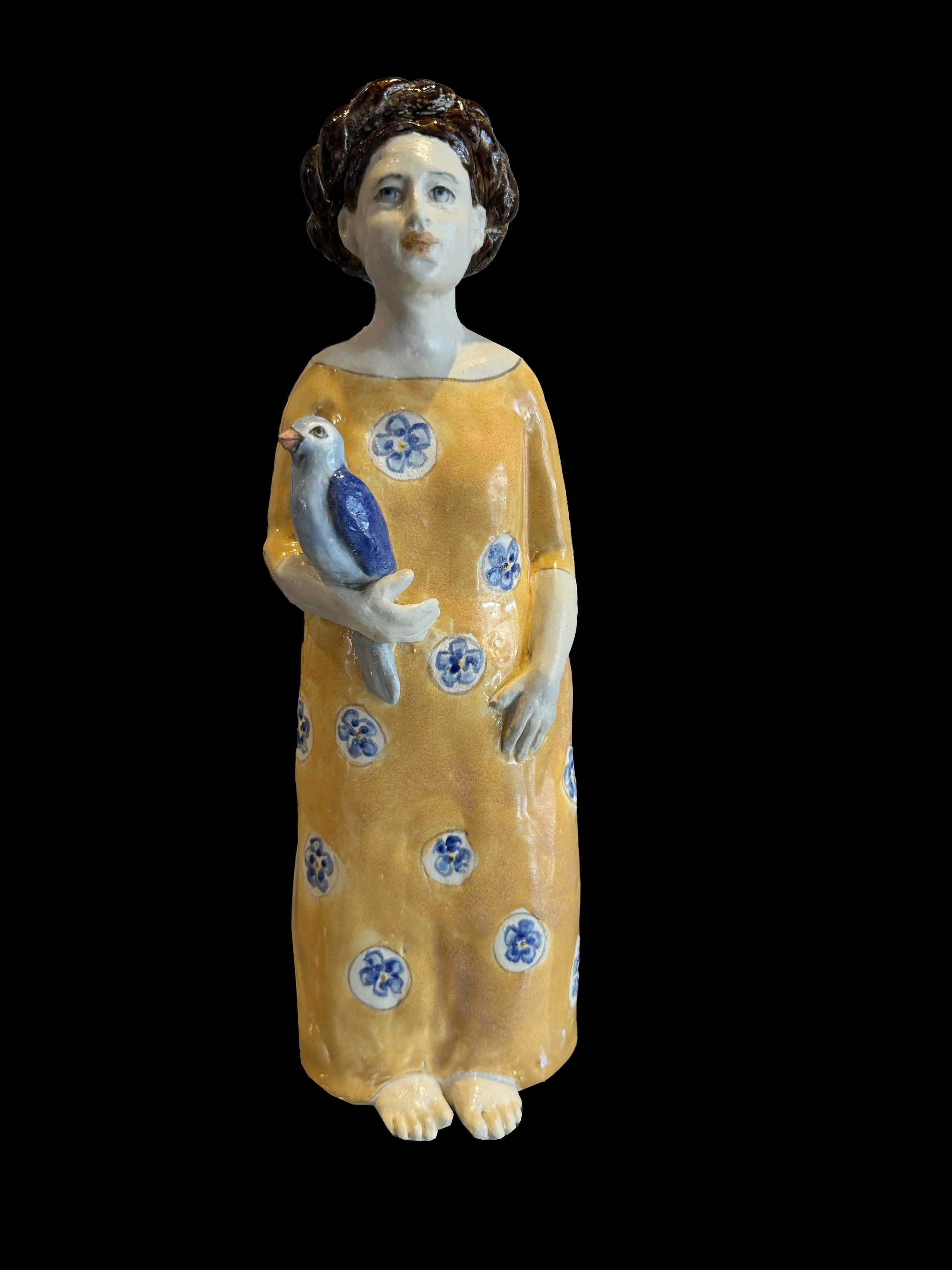 Caroline Douglas / Peaches and Forget Me Nots