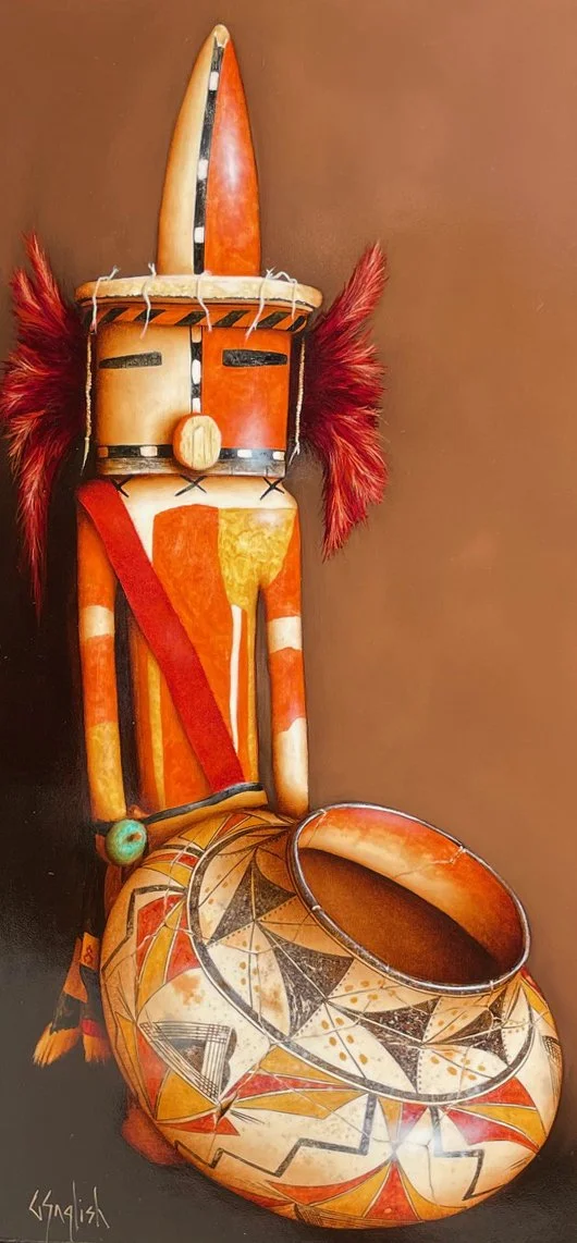 Greg English / Acoma Potter with Hopi
