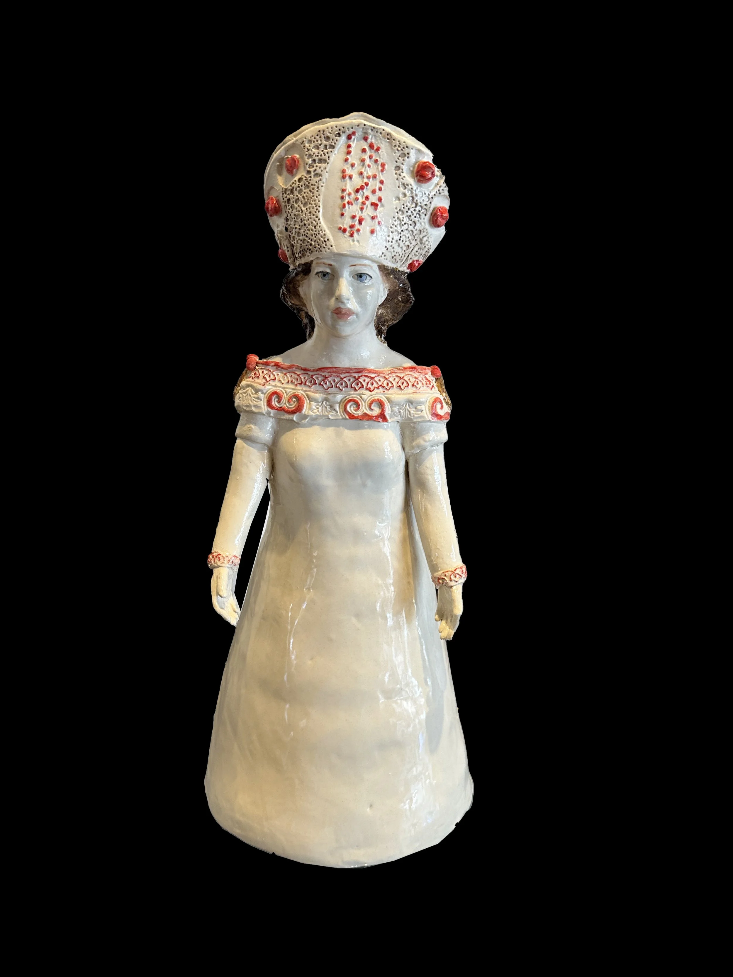 Caroline Douglas / Goddess in Red and White