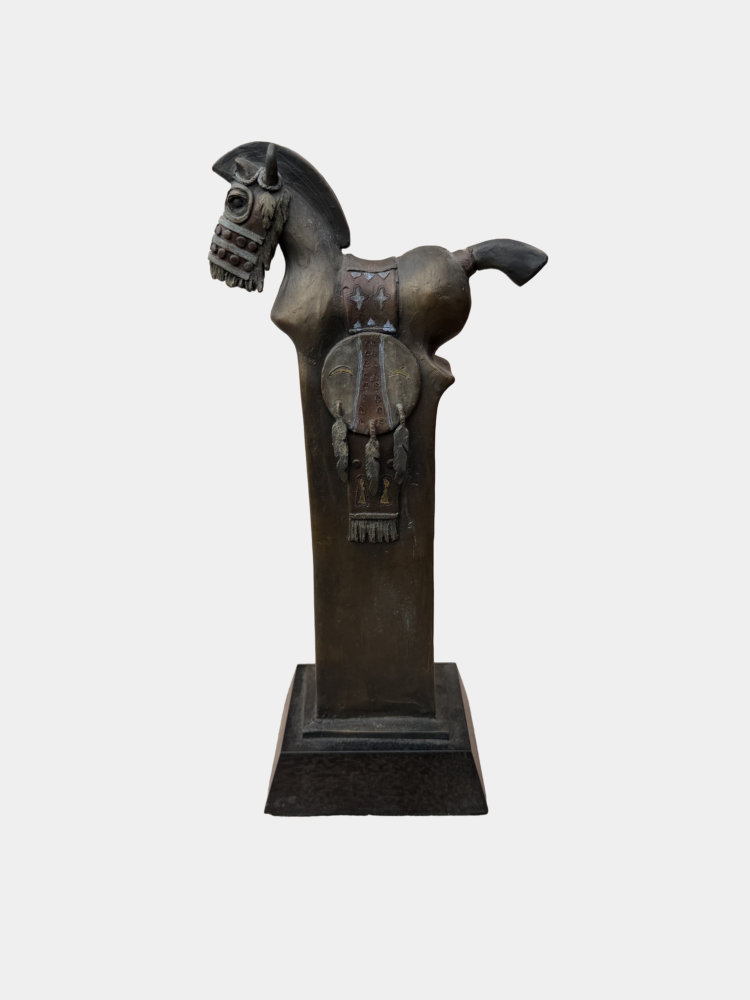 John Booth / Blue Bronze Horse