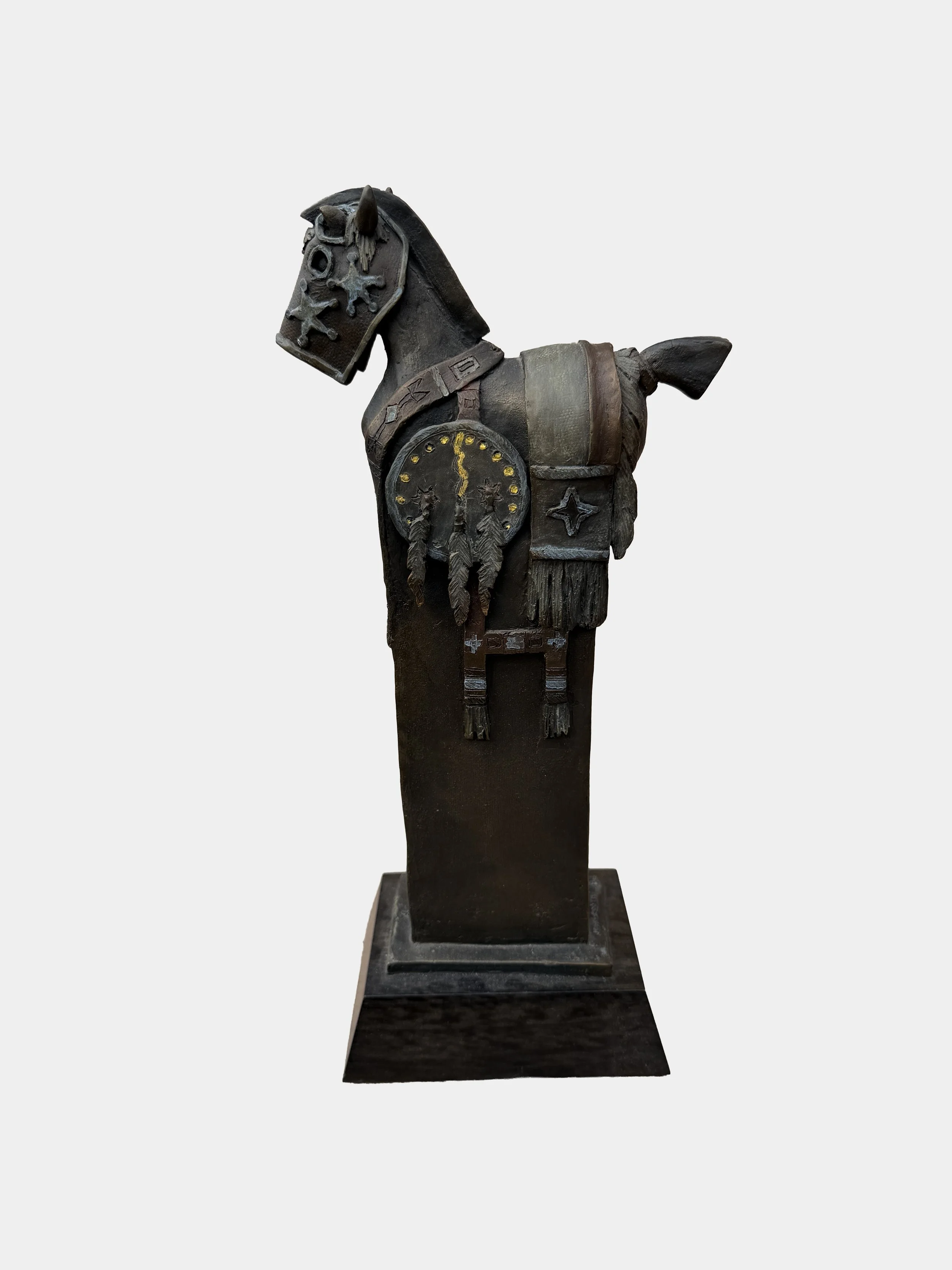 John Booth / Yellow Bronze Horse