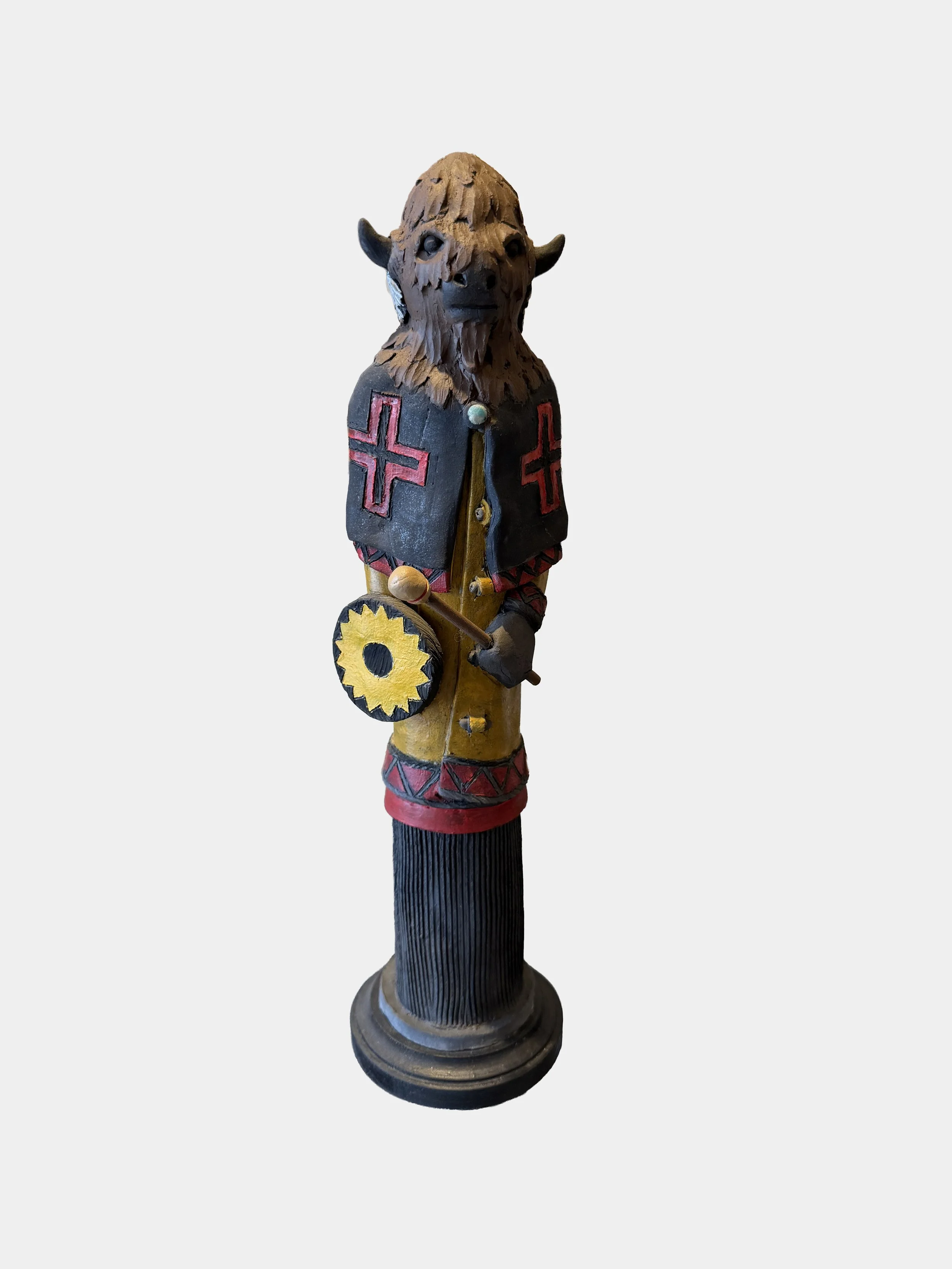 John Booth / Red and Yellow Buffalo