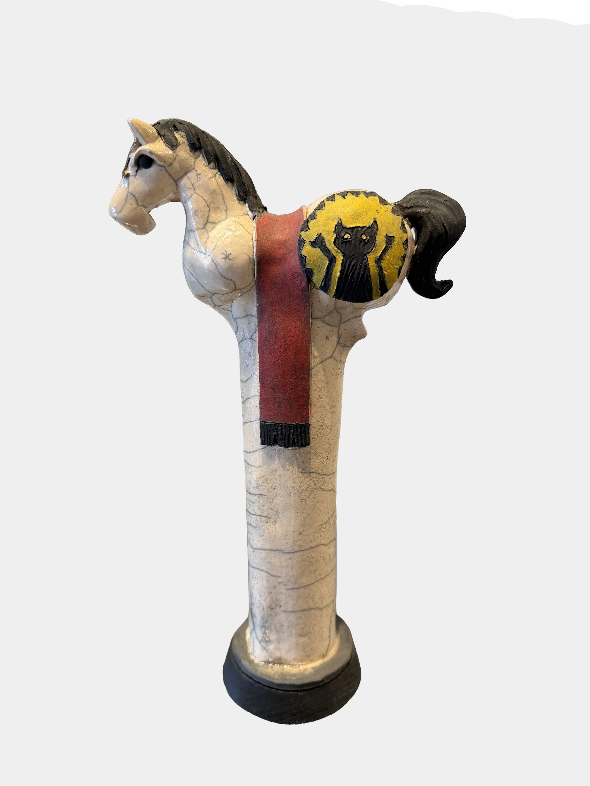 John Booth / Red and Yellow Cat Horse