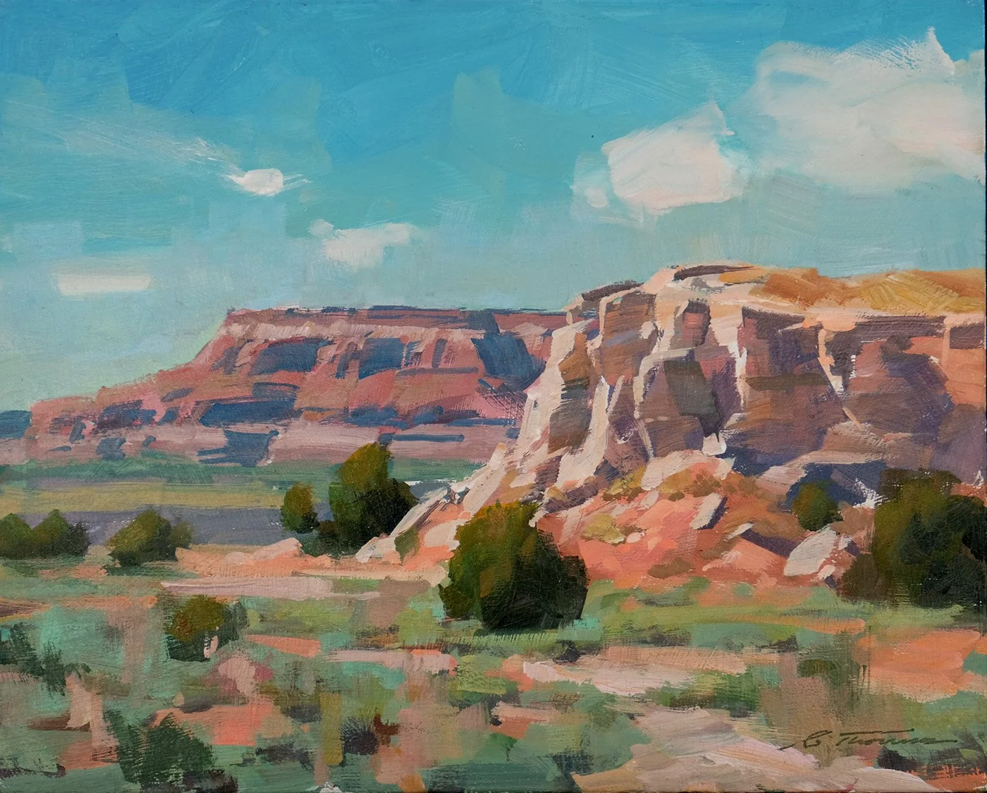 CThomas Bluffs by Fredonia $450 Gouache 8x10.jpg