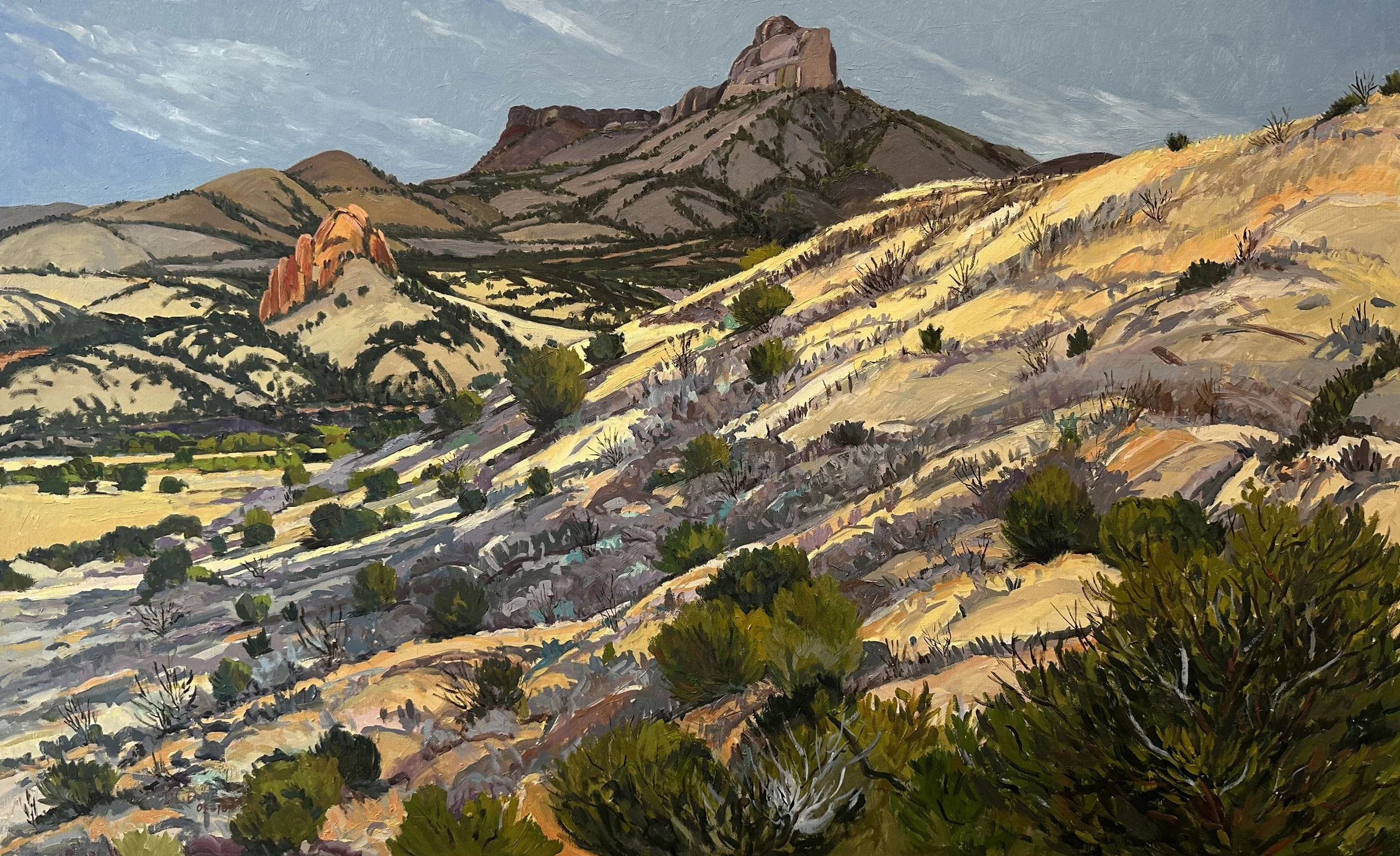 David Loren Bass / Eagle Peak with Cathedral Mountain