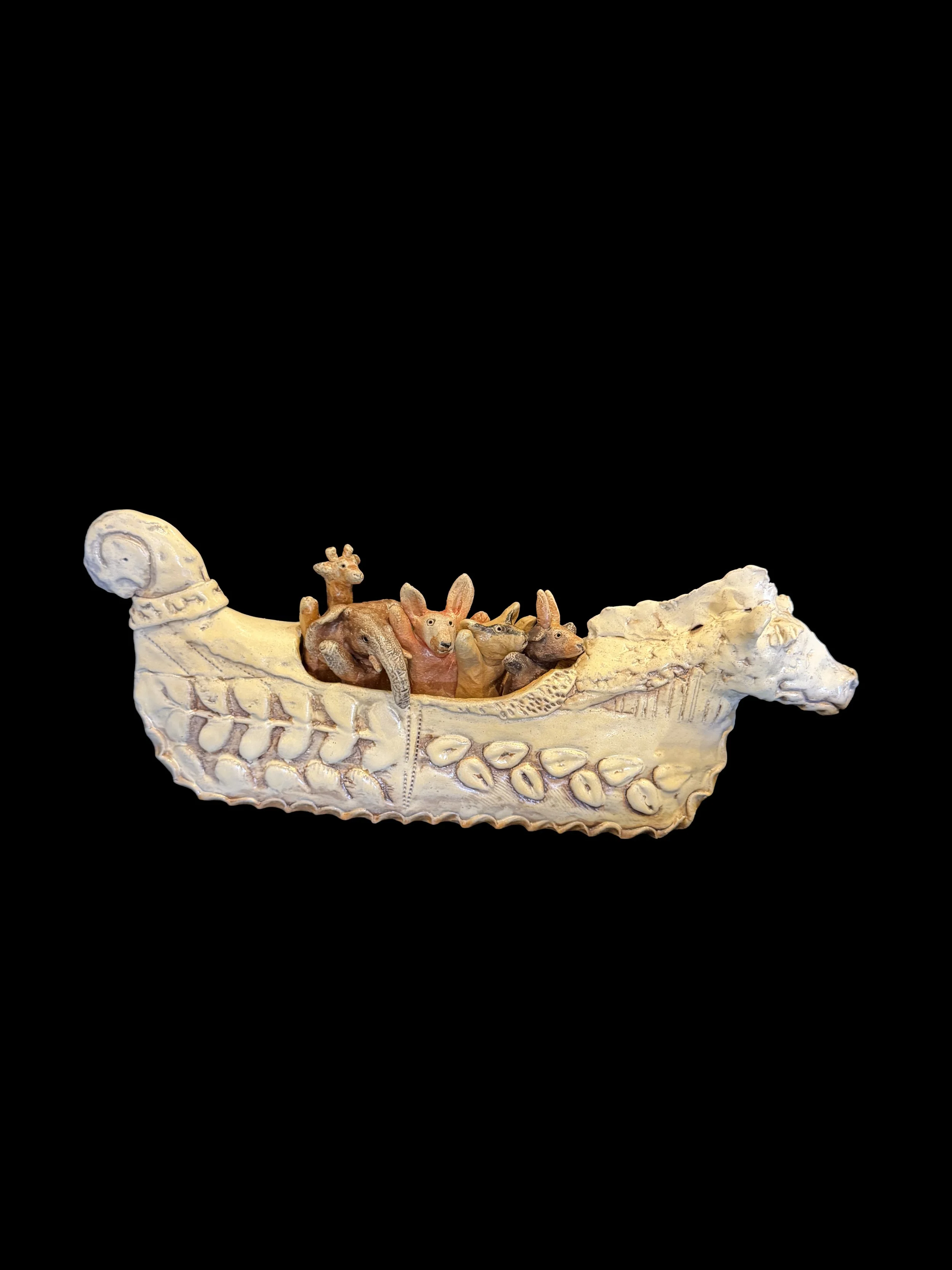 Caroline Douglas / 5 Friends in White Boat