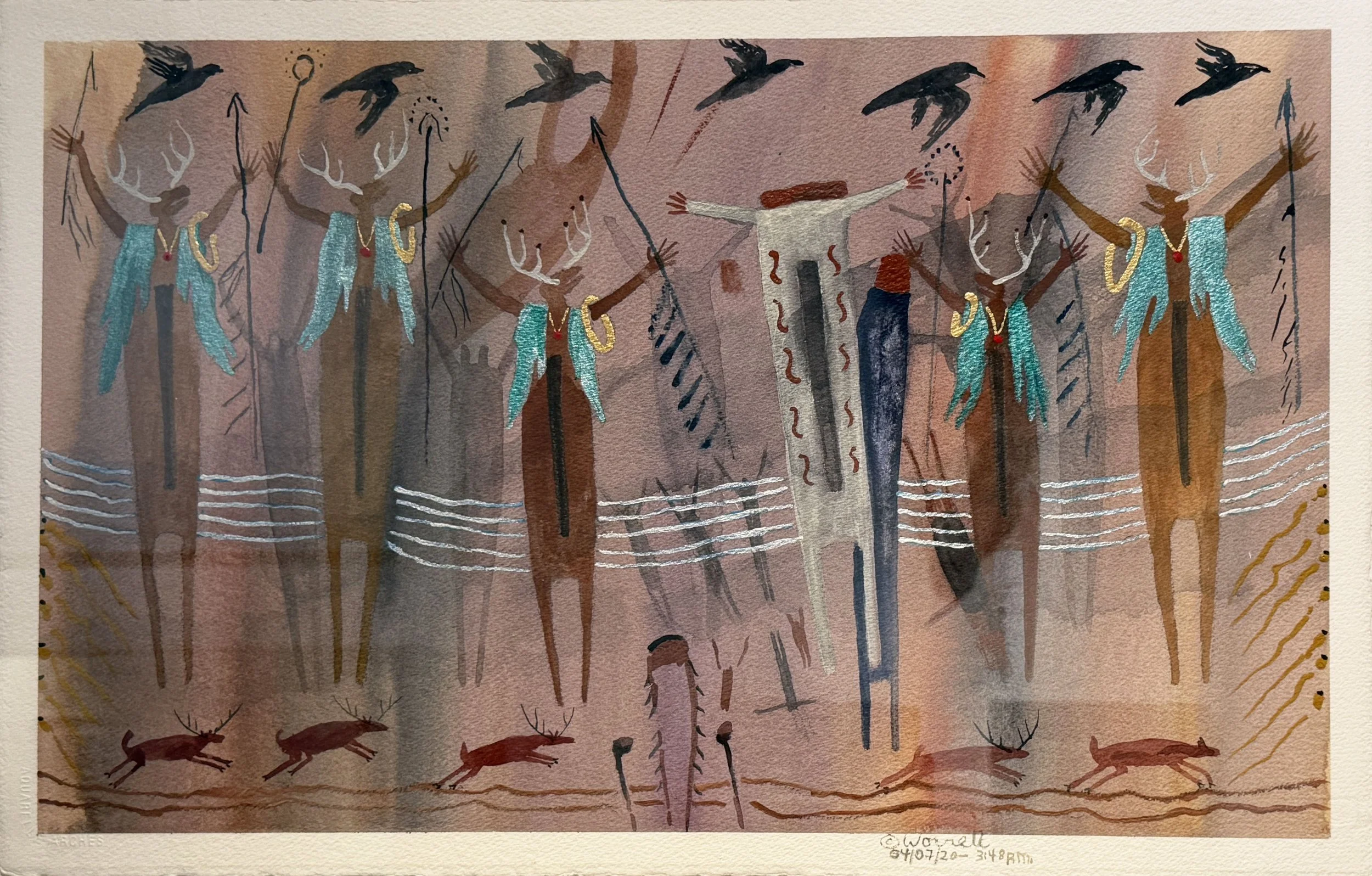 Bill Worrell / Processional of Ravens