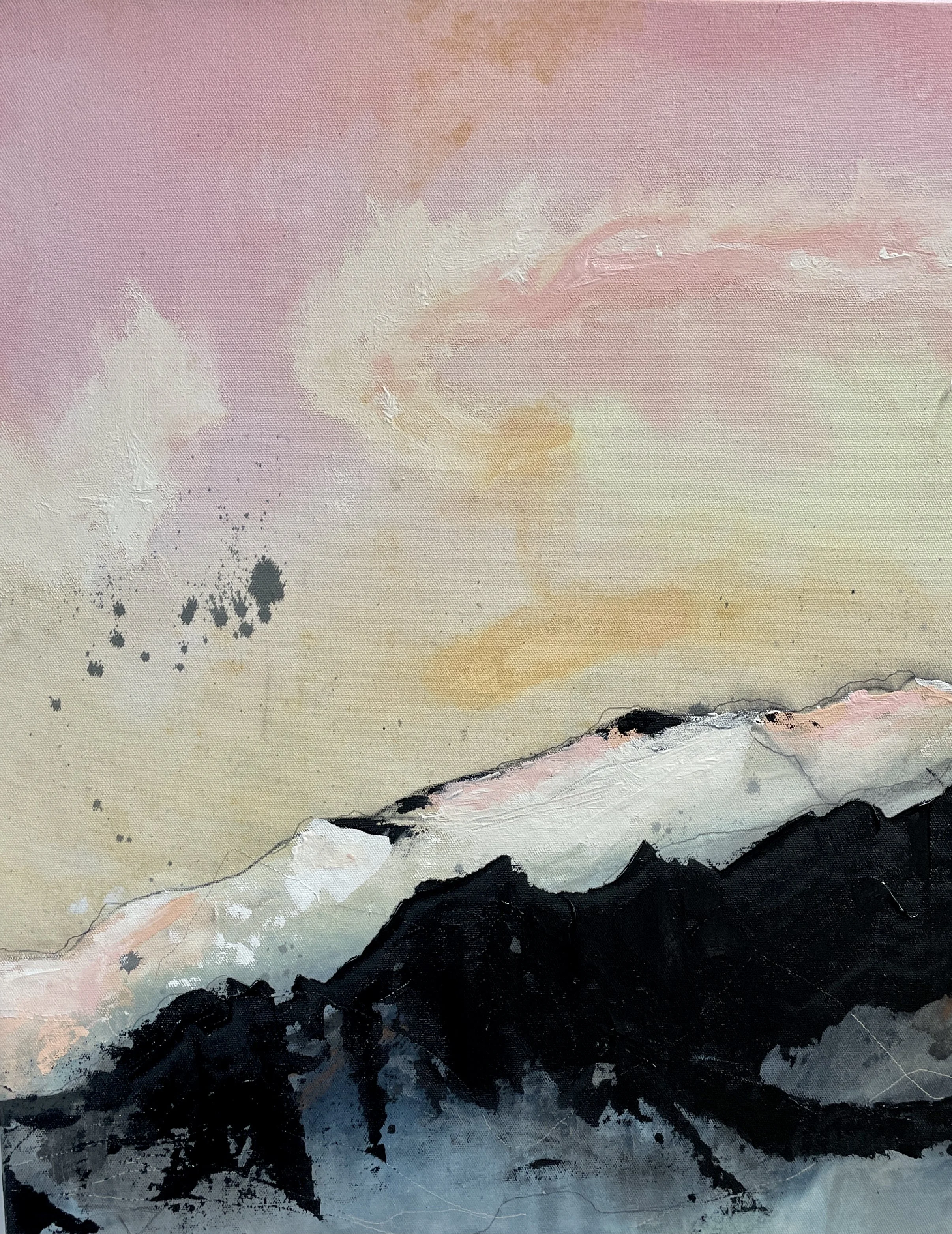 Don't Tell Me 24x30x1.5 Acrylic on Canvas $597