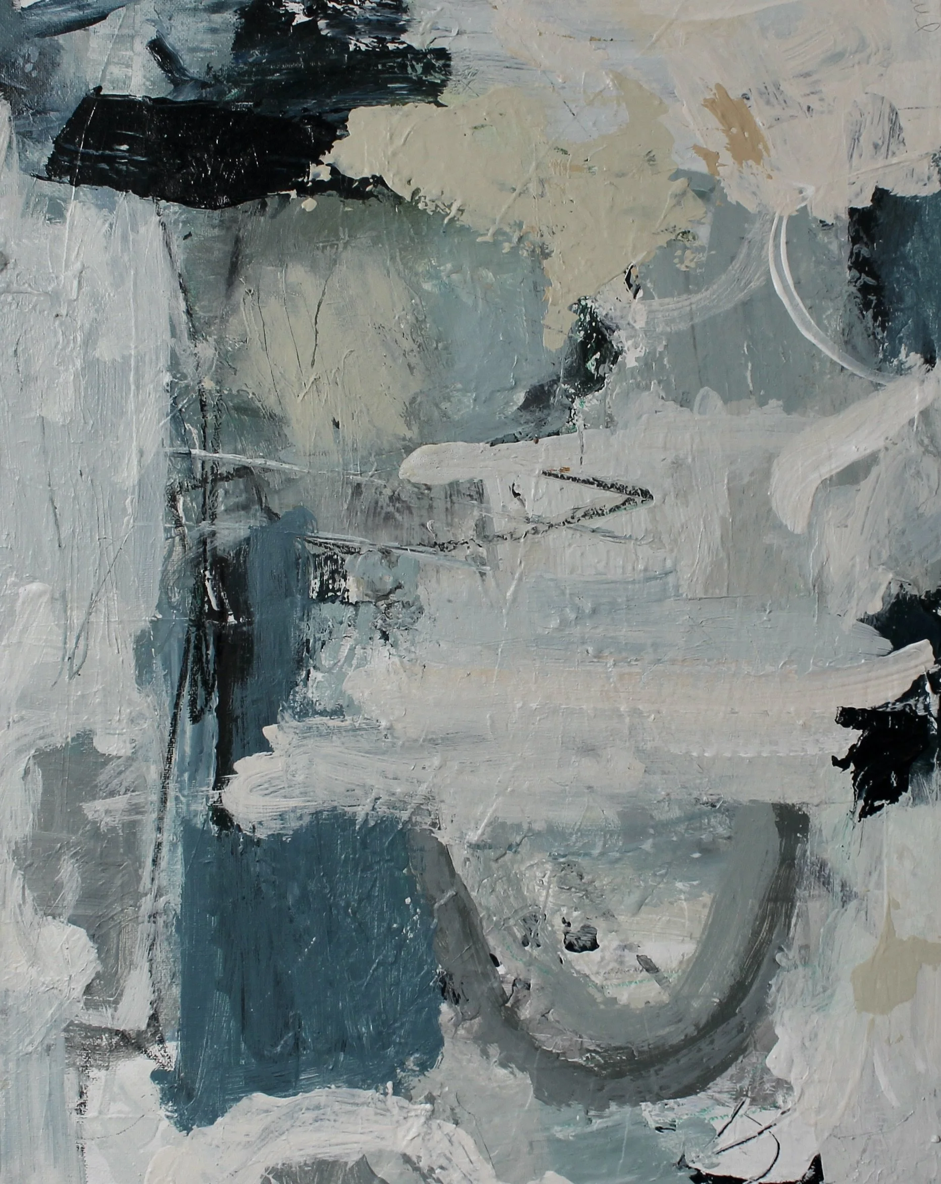 For Lucy 16x20 Acrylic, Oil Pastel, Charcoal on Canvas 2 of 6 $275