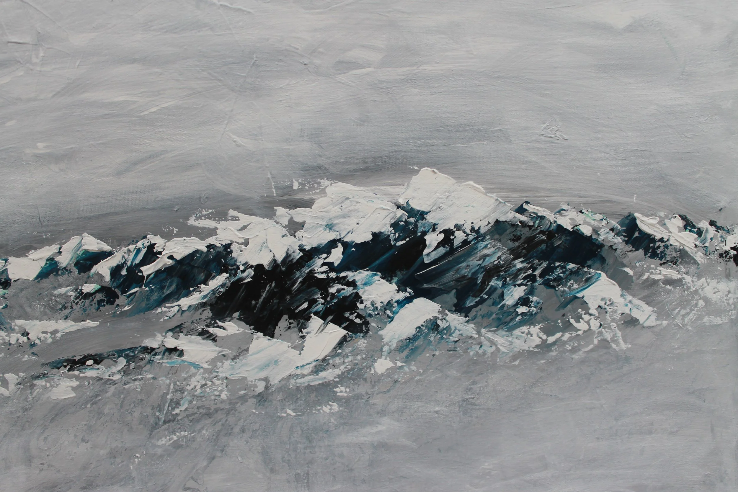 Castle Rock 30x40 Acrylic on Canvas SOLD