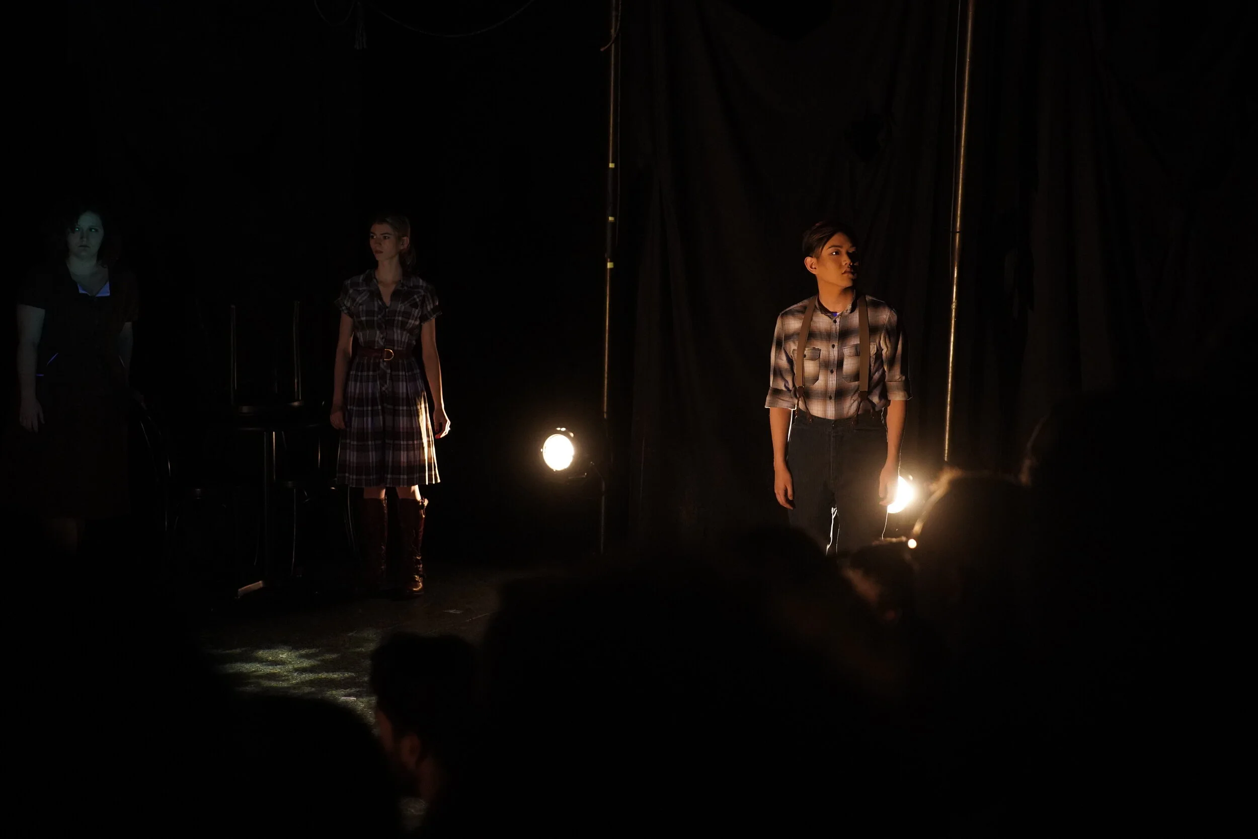 Maggie Hall, Georgia Waehler, and Sam Burros