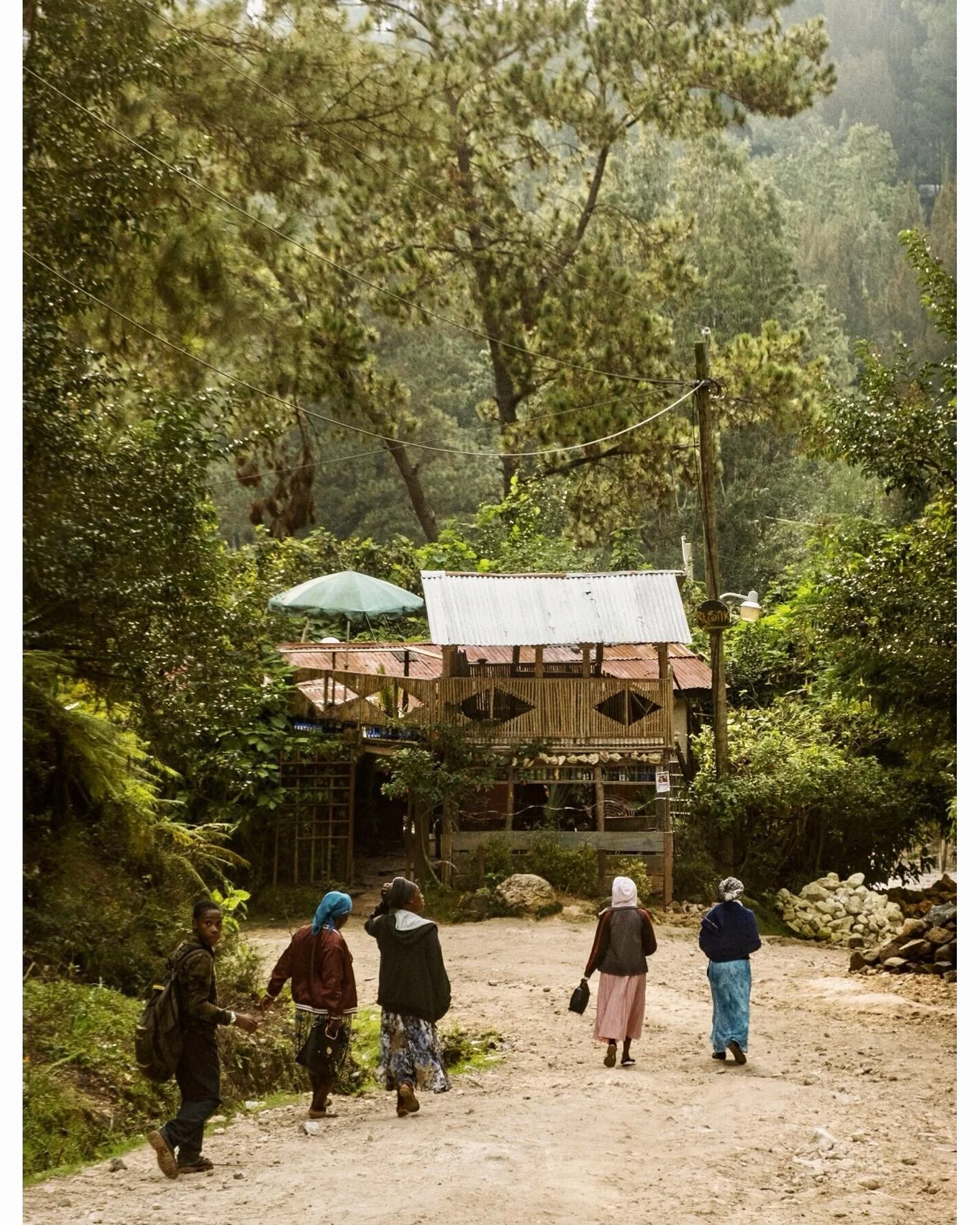 In every moment, life offers you a gift. Sometimes, it comes wrapped in the warmth of a child, letting you know that she has roses for you to pick. What we might label as prosperity does not reveal itself easily in this corner of the world, and yet,