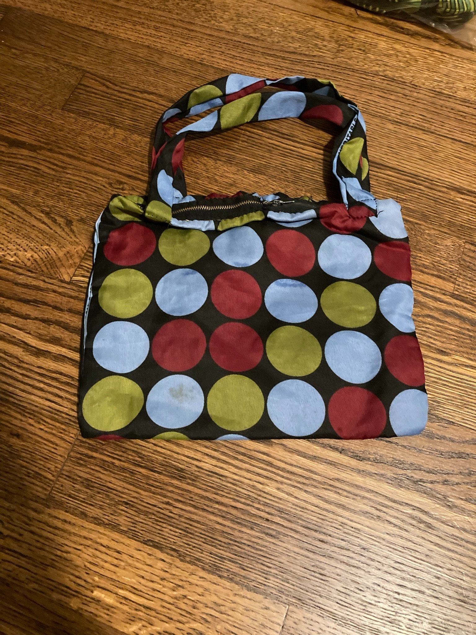 Polka Dot Purse - Zambia: $15